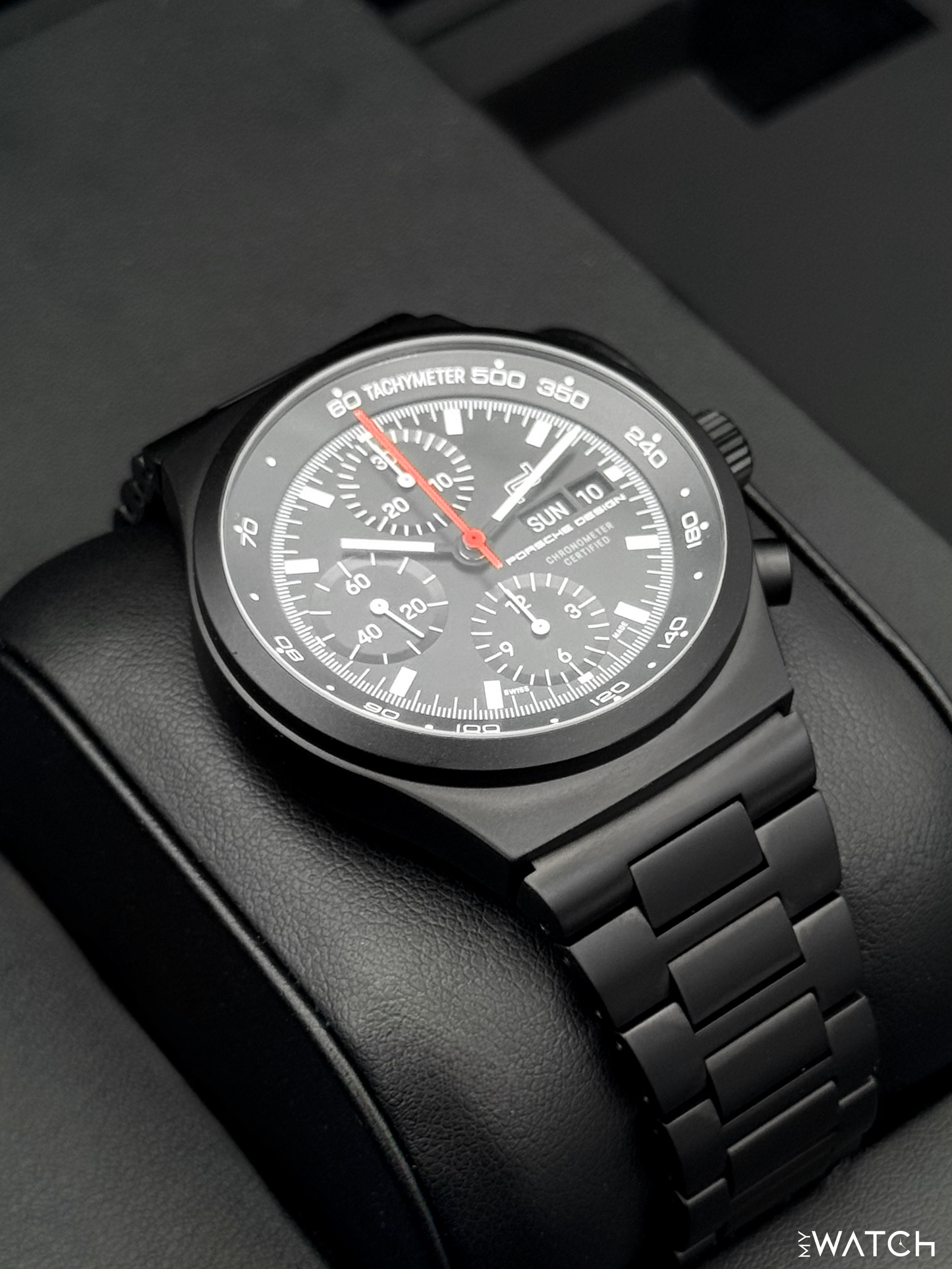 NEW 2025 Porsche Design Numbered Edition 41mm 6043.7.01.001.01.5 Titanium Black Dial