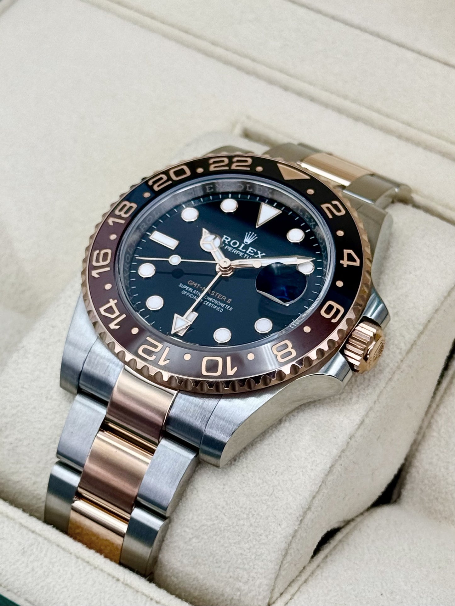 2024 Rolex GMT-Master II "Rootbeer" 40mm 126711CHNR Two-Tone