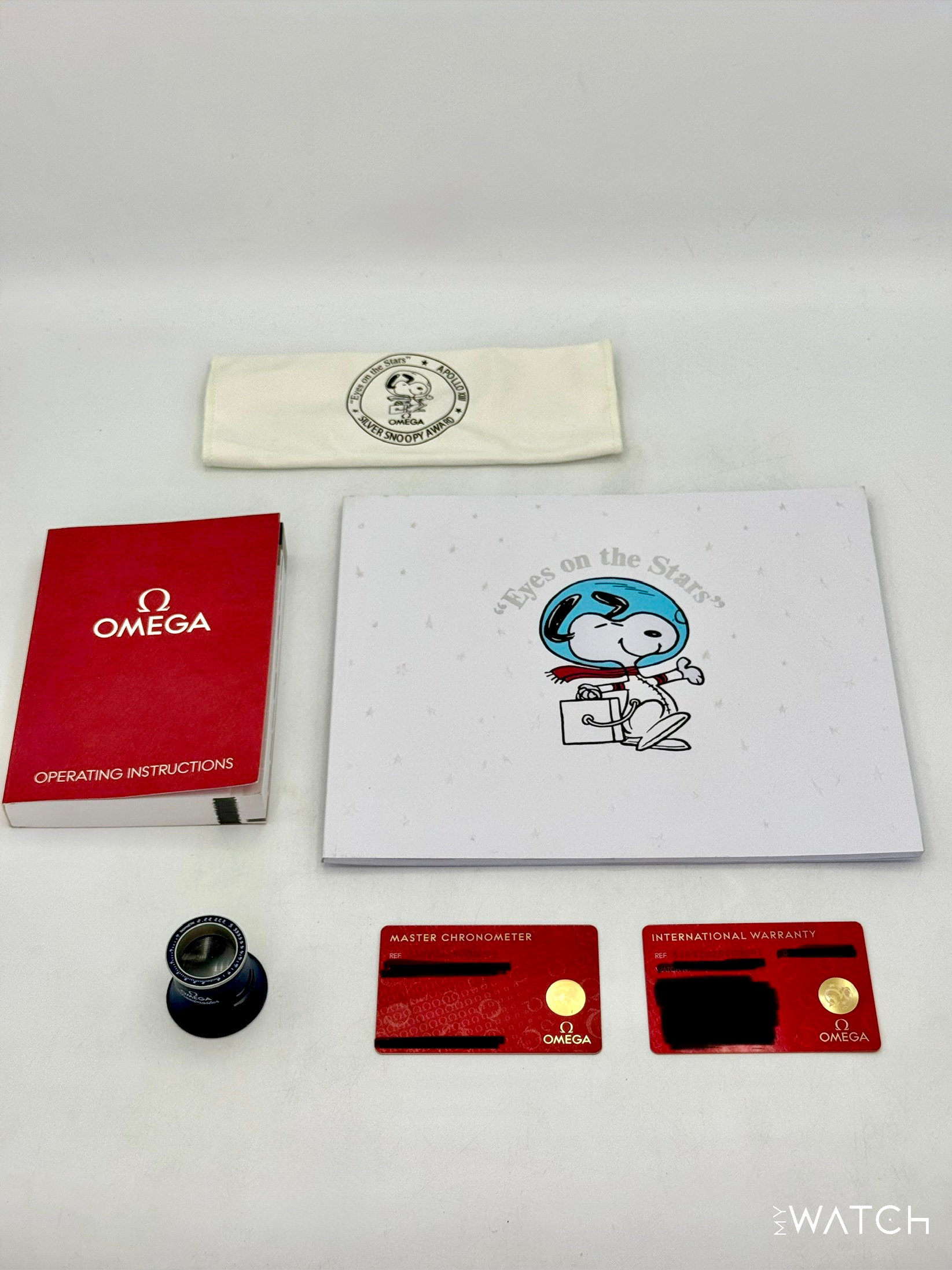 NEW 2026 Omega Speedmaster Silver Snoopy Award 310.32.42.50.02.001 - MyWatchLLC