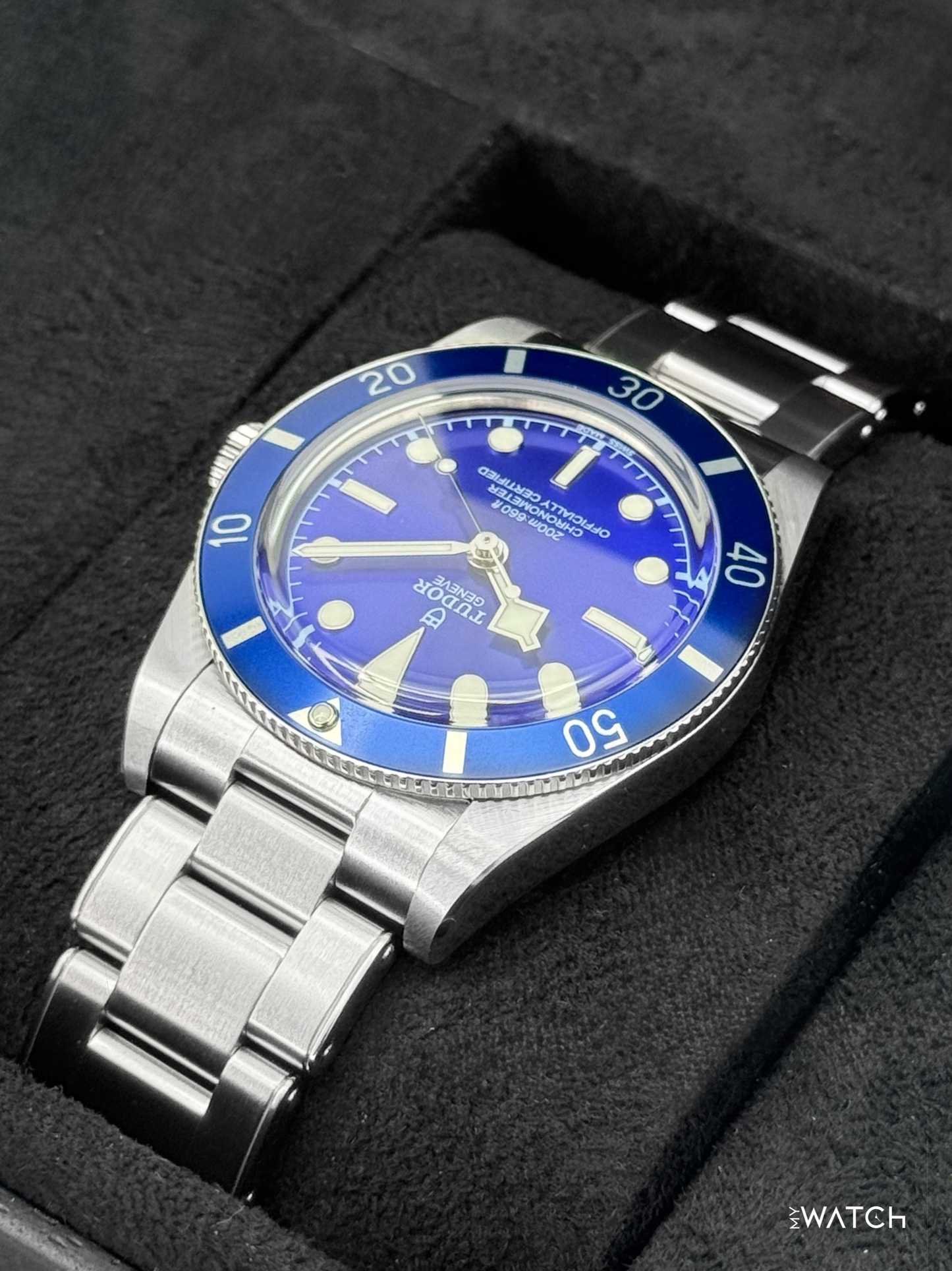 NEW 2026 Tudor Black Bay 54 37mm 79000B Stainless Steel Blue Dial - MyWatchLLC