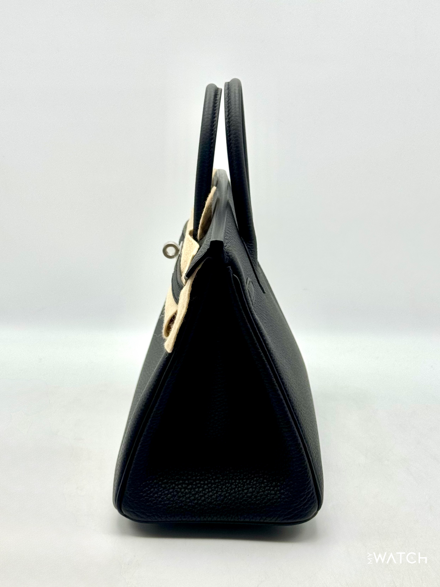 NEW 2026 Hermès Birkin 25 Handbag Togo Palladium Hardware Noir (Black)