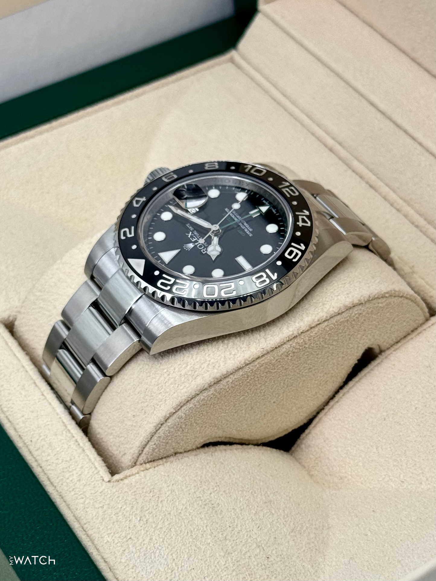 2012 Rolex GMT-Master II 40mm 116710LN Stainless Steel Black Dial