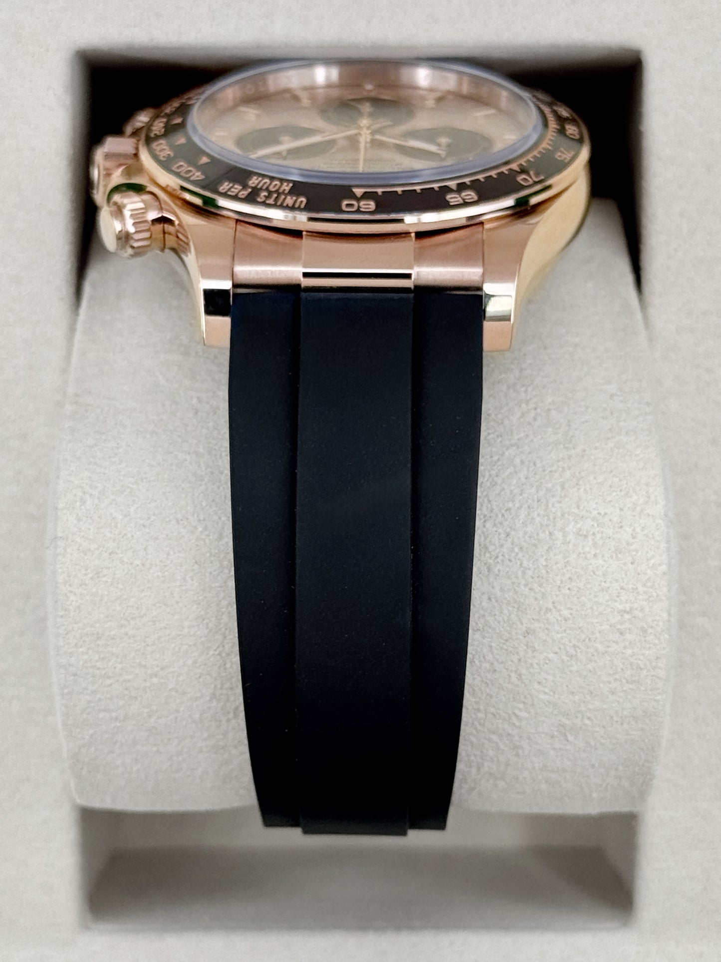 NEW 2026 Rolex Daytona 40mm 126515LN Rose Gold Oysterflex Sundust Dial