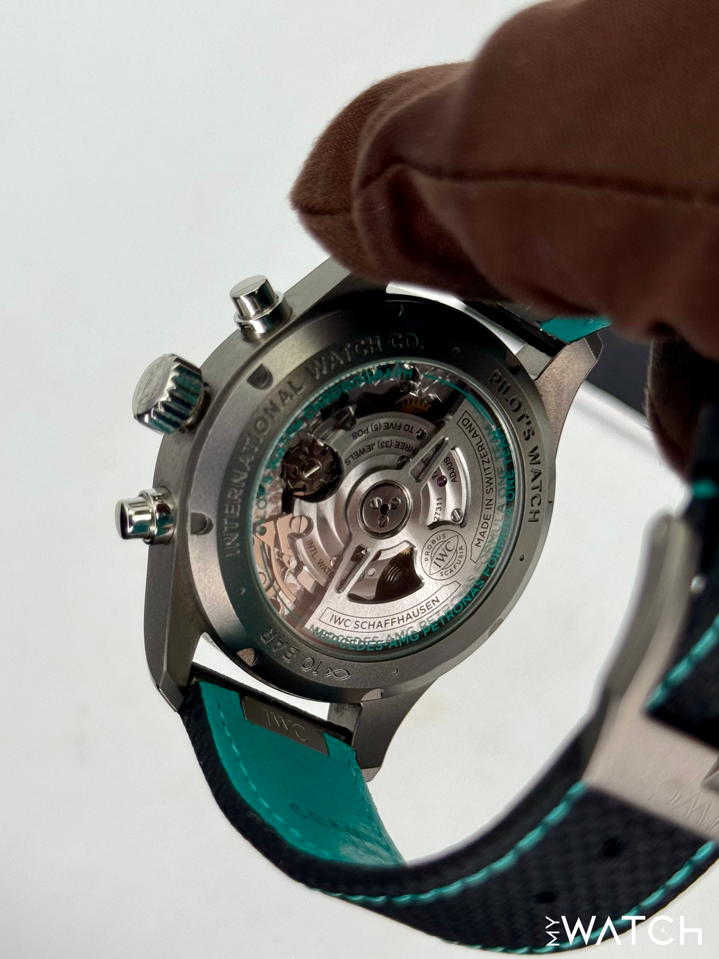 2023 IWC Pilot's Chronograph 41mm IW388108 Titanium Black Dial