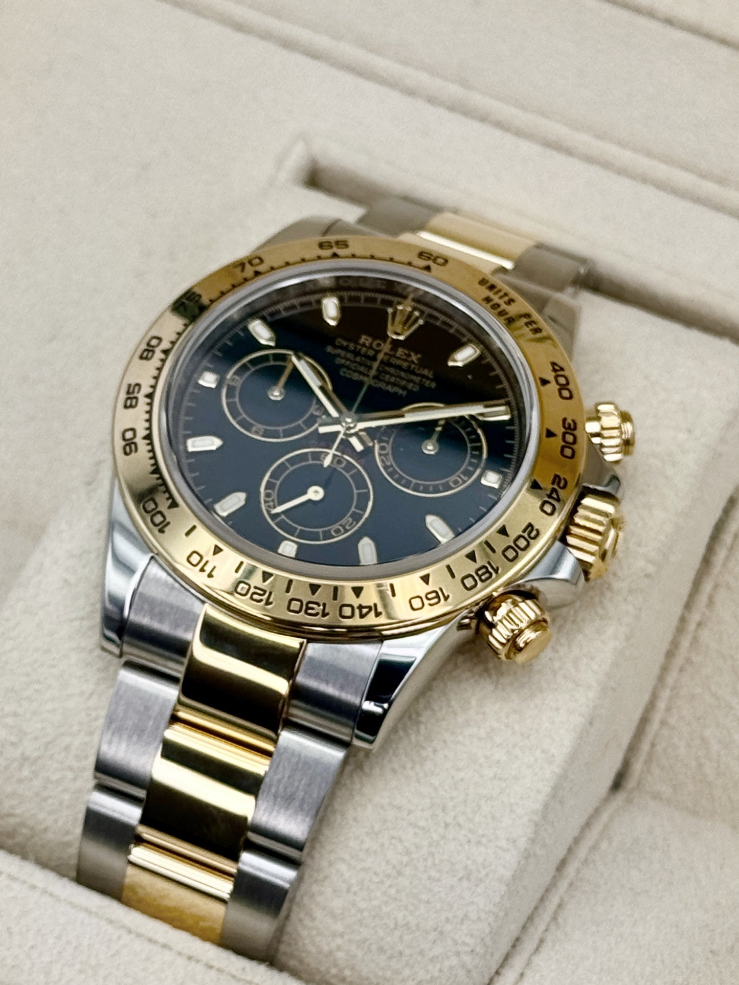 2022 Rolex Daytona 40mm 116503 Two-Tone Black Dial