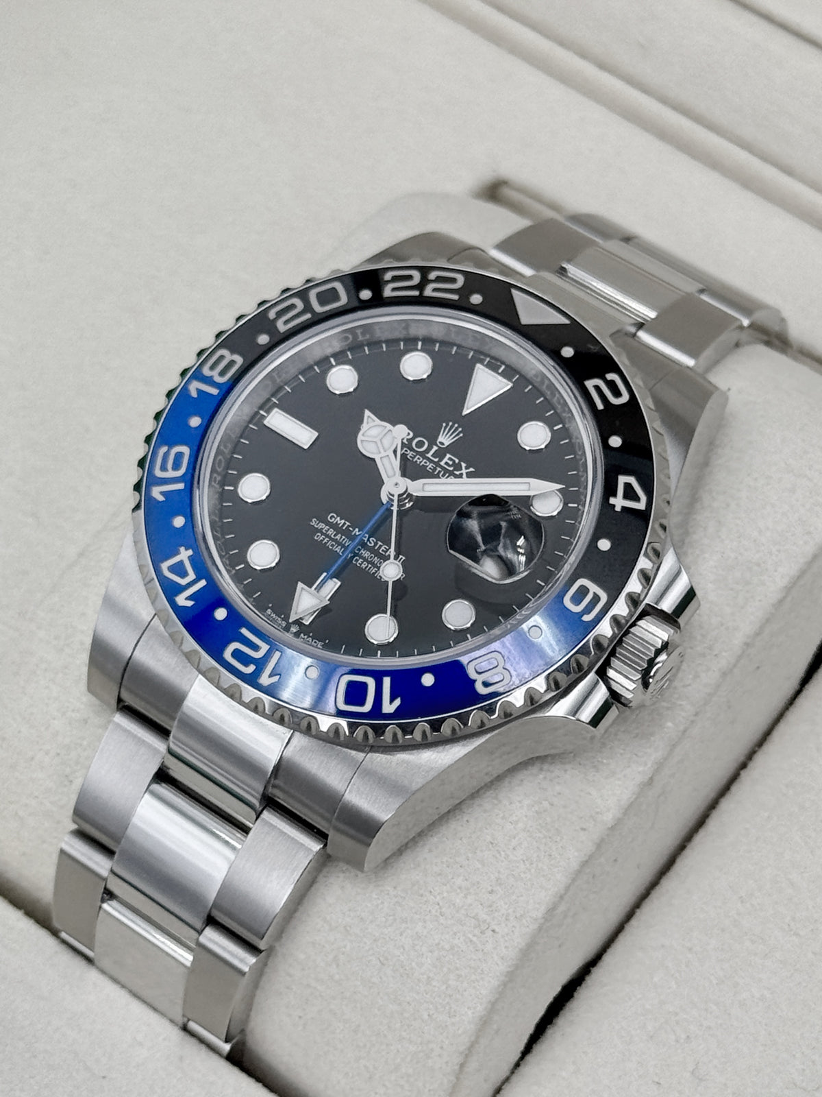 2025 Rolex GMT-Master II "Batman" 40mm 126710BLNR Oyster