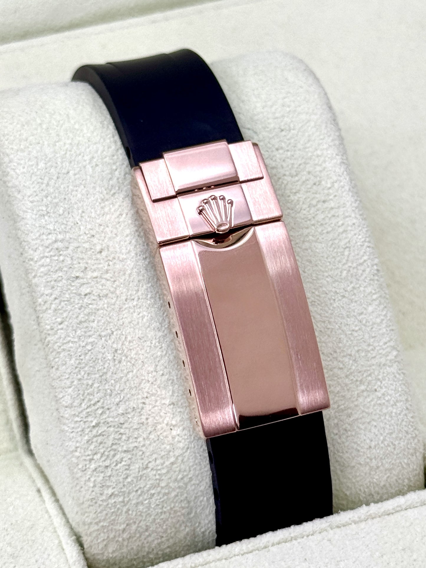 2012 Rolex Daytona 40mm 116515LN Rose Gold Oysterflex Chocolate Dial