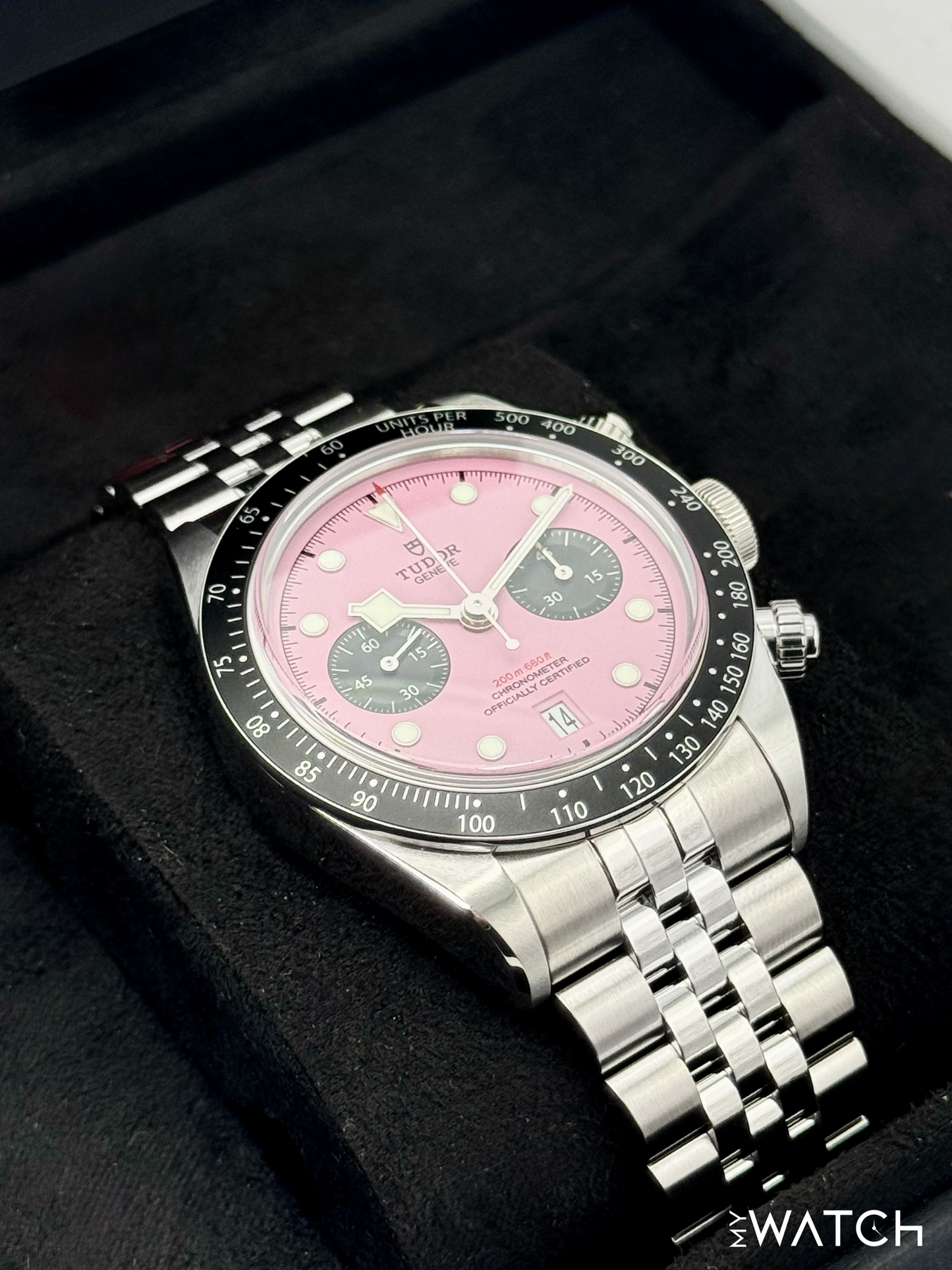 NEW 2025 Tudor Black Bay Chrono 41mm 79360N Pink Dial