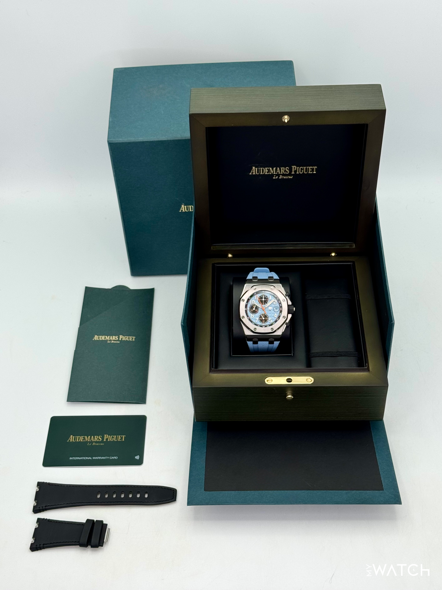 2023 Audemars Piguet Royal Oak Offshore Chrono 42mm 26238ST Blue Dial