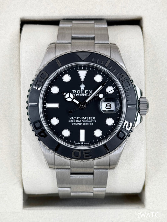 NEW 2026 Rolex Yacht-Master 42mm 226627 Titanium (STICKERED)