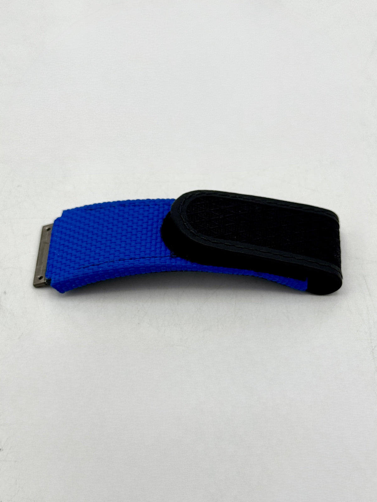 Richard Mille RM10 Velcro Watch Strap Rubber Sailcloth Pattern - Blue