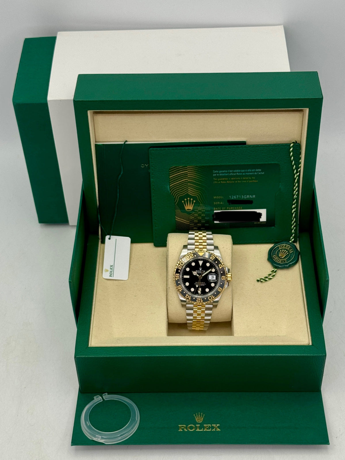 2025 Rolex GMT-Master II Zombie 40mm 126713GRNR Two-Tone Jubilee