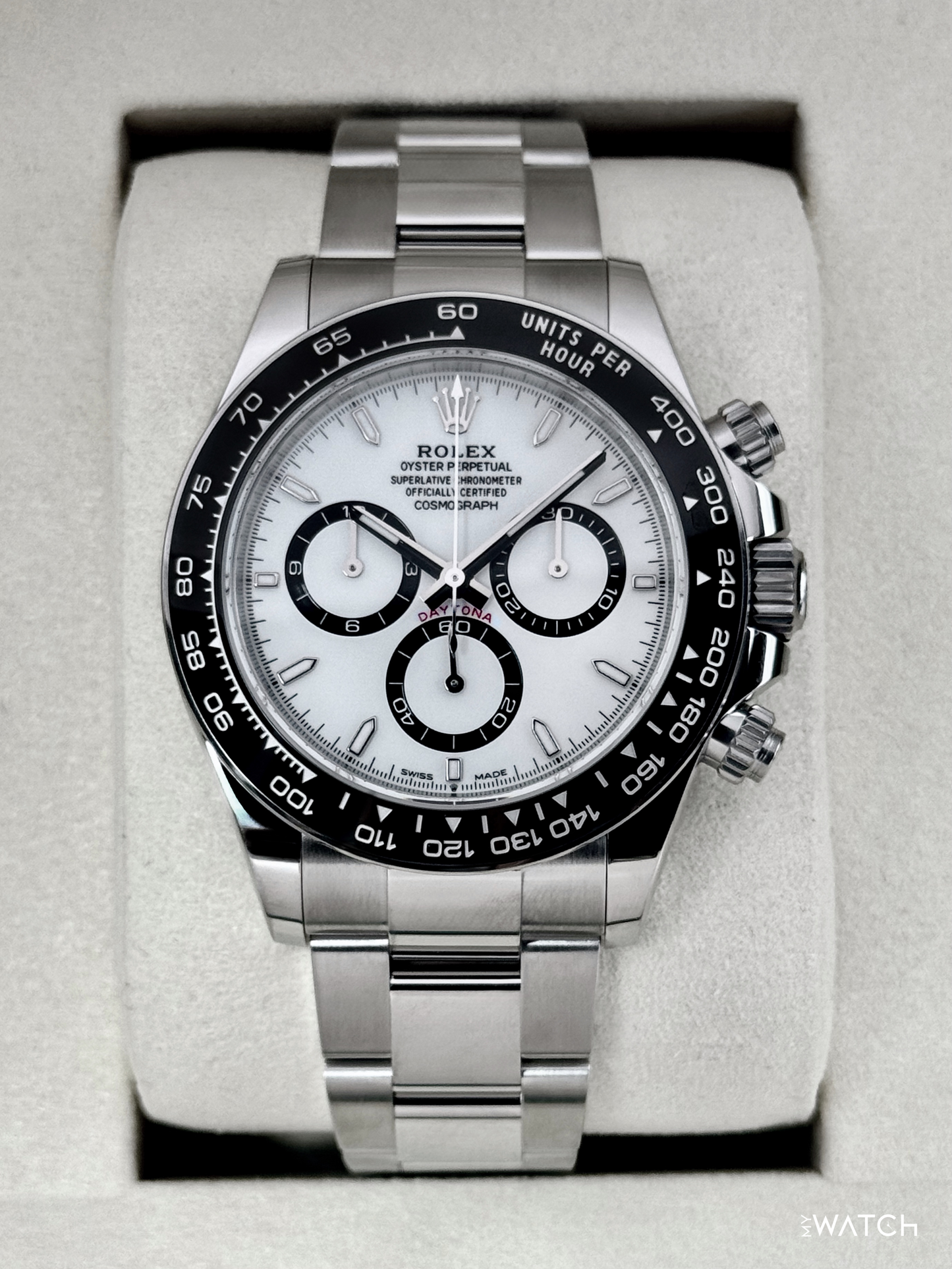 NEW 2025 Rolex Daytona 40mm 126500LN Stainless Steel Panda Dial - MyWatchLLC