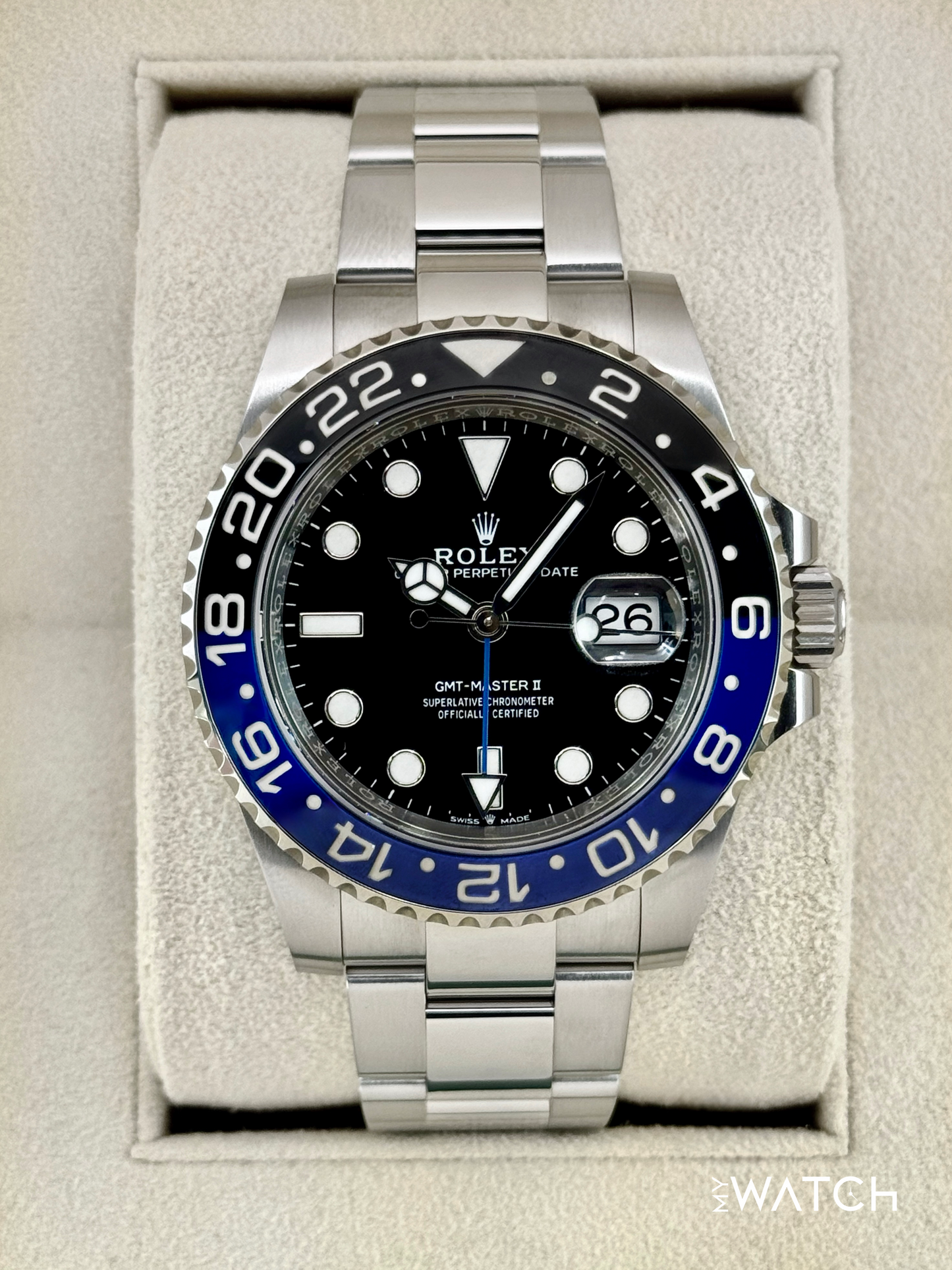 2023 Rolex GMT-Master II "Batman" 40mm 126710BLNR Oyster