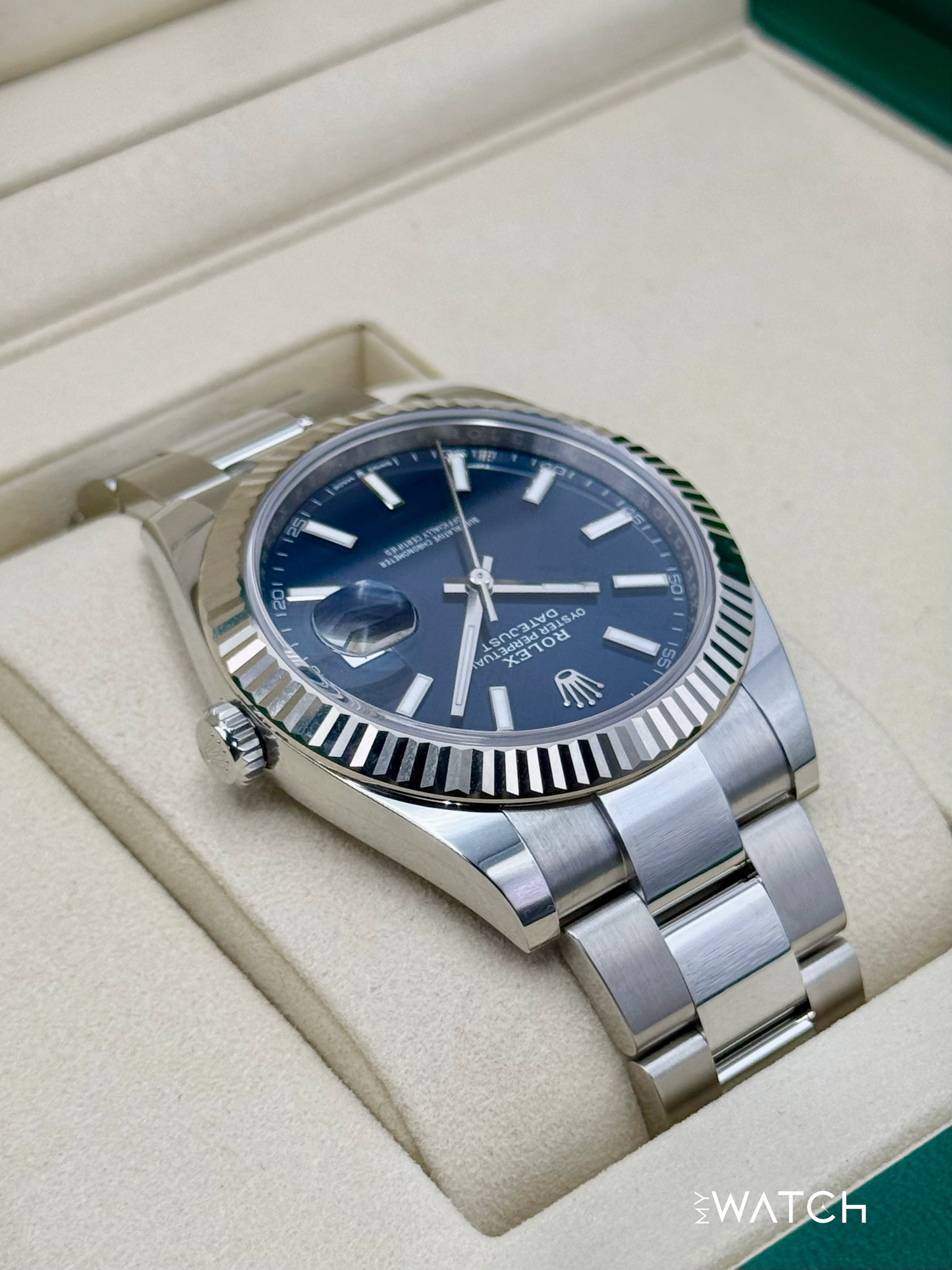 NEW 2025 Rolex Datejust 41mm 126334 Stainless Steel Oyster Blue Dial