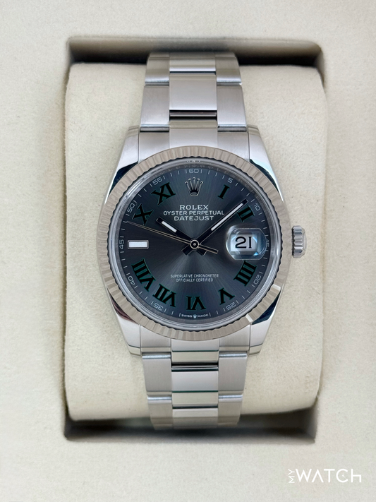 NEW 2025 Rolex Datejust 36mm 126234 Oyster Wimbledon Dial