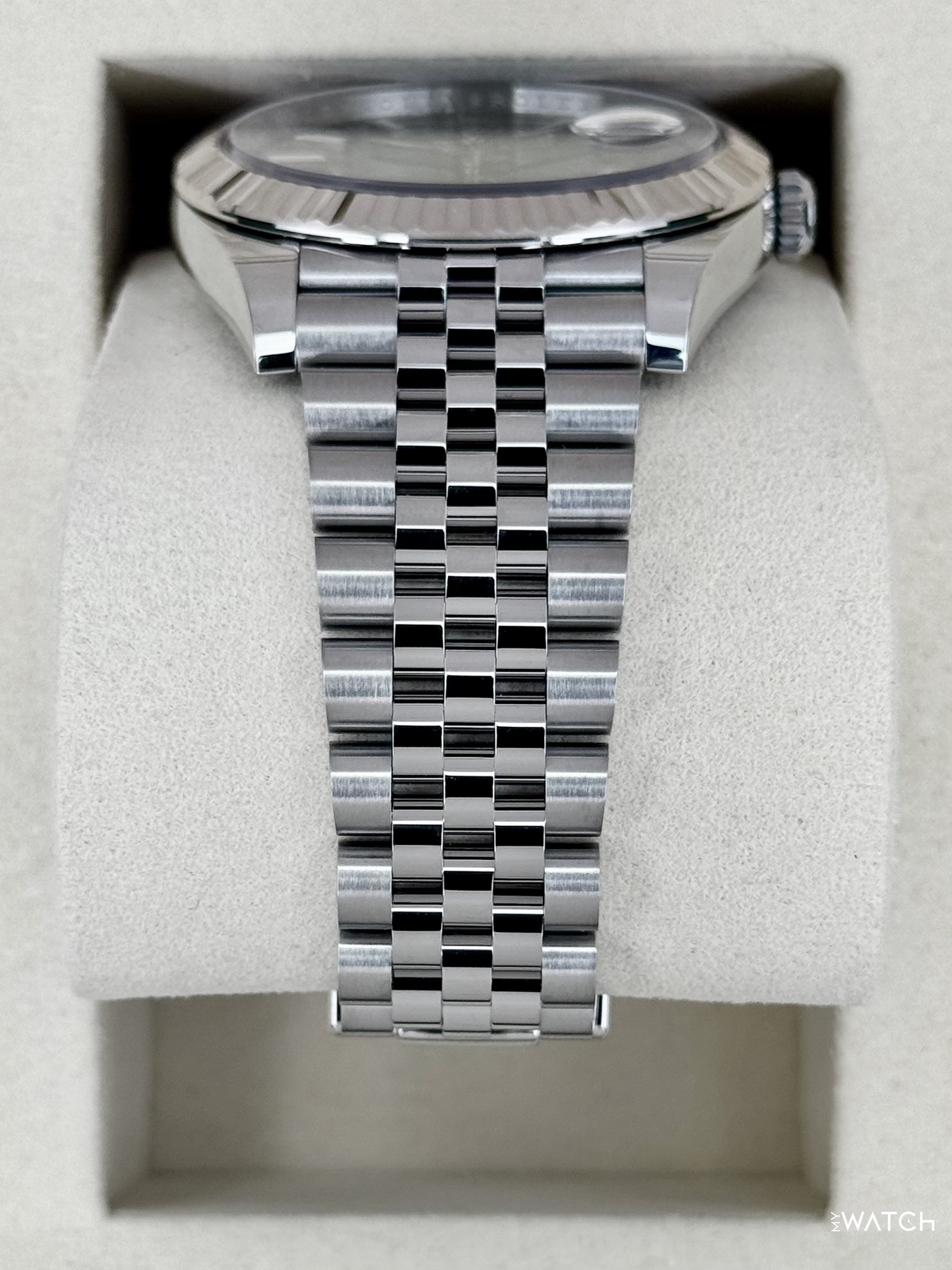NEW 2026 Rolex Datejust 41mm 126334 Stainless Steel Jubilee Green Ombre Dial