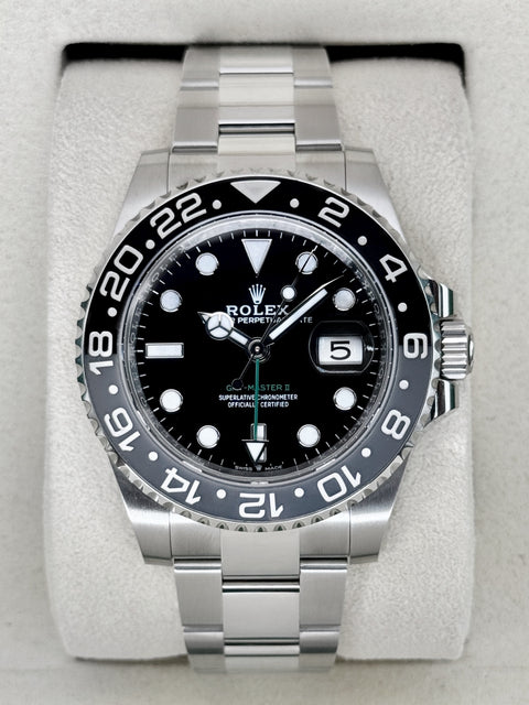 NEW 2026 Rolex GMT-Master II Bruce Wayne 40mm 126710GRNR Oyster (NEW STYLE CARD)