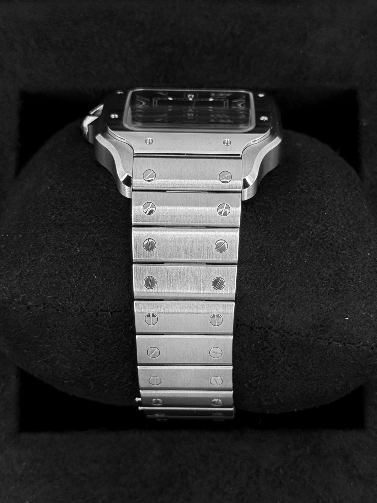 NEW 2026 Cartier Santos De Cartier 39mm WSSA0062 Stainless Steel Green Dial