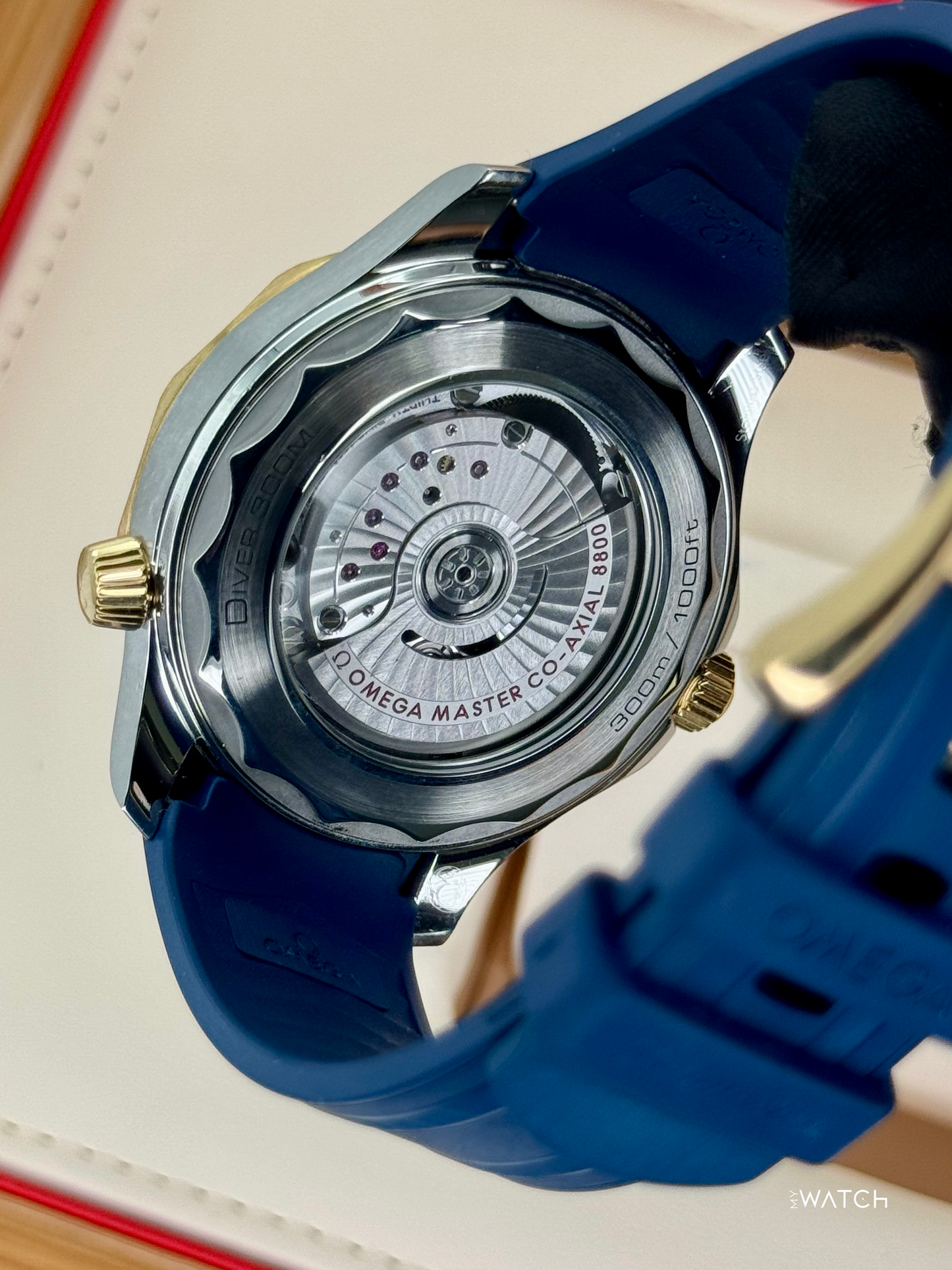 2024 Omega Seamaster Diver 300M 42mm 210.22.42.20.03.001 Blue Dial