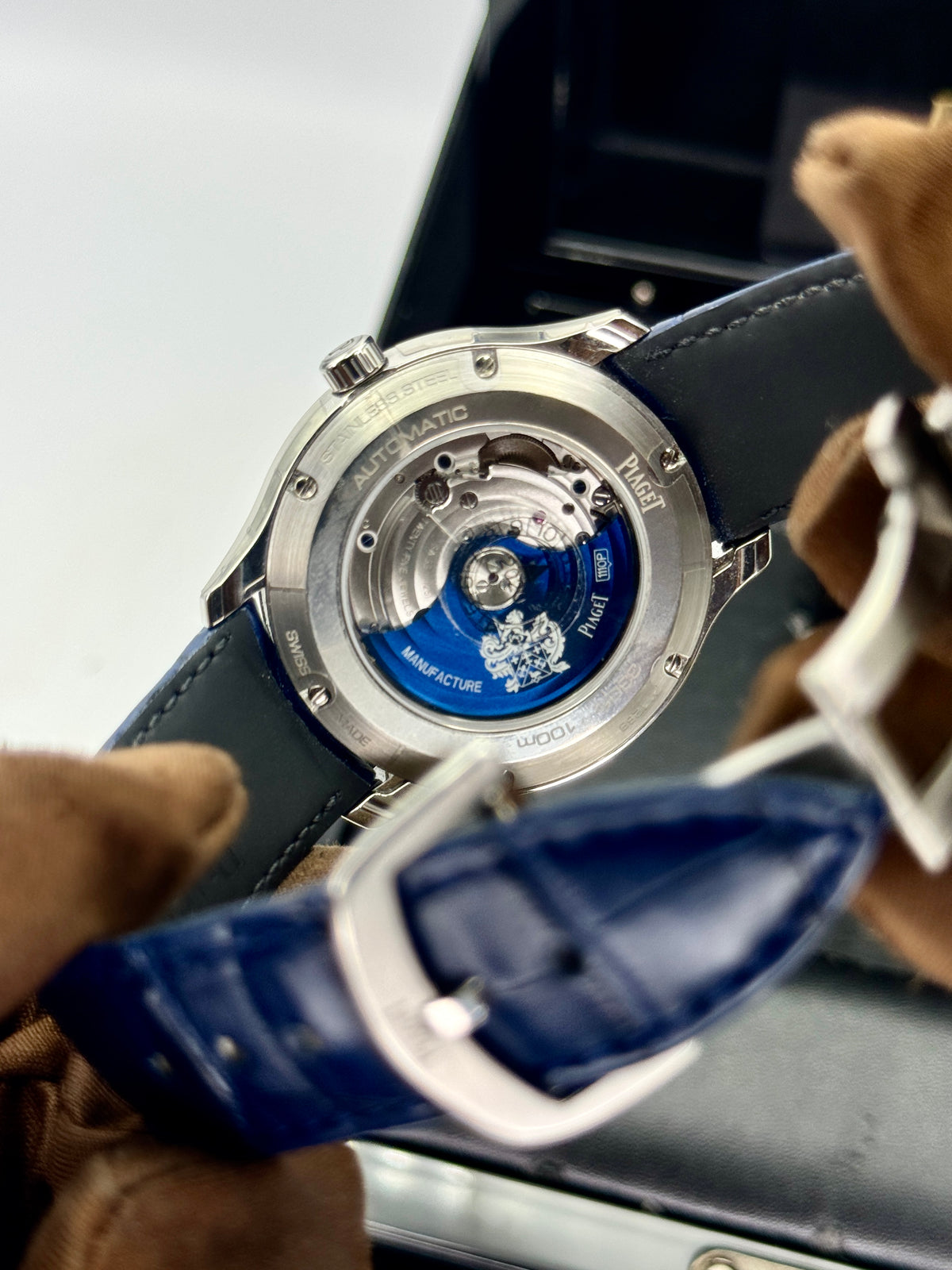2020 Piaget Polo S 42mm G0A43001 Stainless Steel Blue Dial (STICKERED)