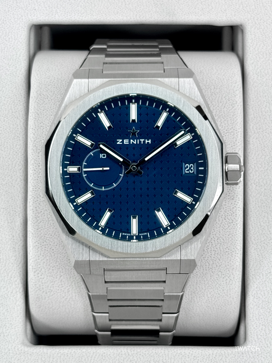 NEW 2026 Zenith Defy Skyline 41mm 03.9300.3620/51.1001 Stainless Steel Blue Dial - MyWatchLLC