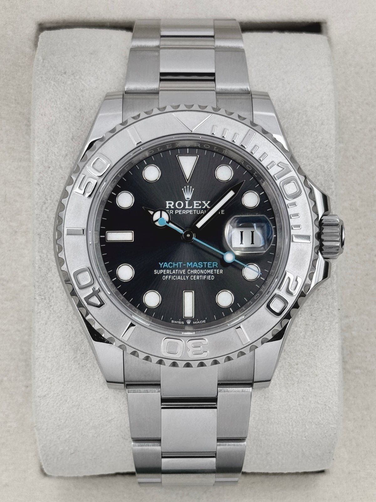 NEW 2026 Rolex Yacht-Master 40mm 126622 Stainless Steel Rhodium Dial - MyWatchLLC