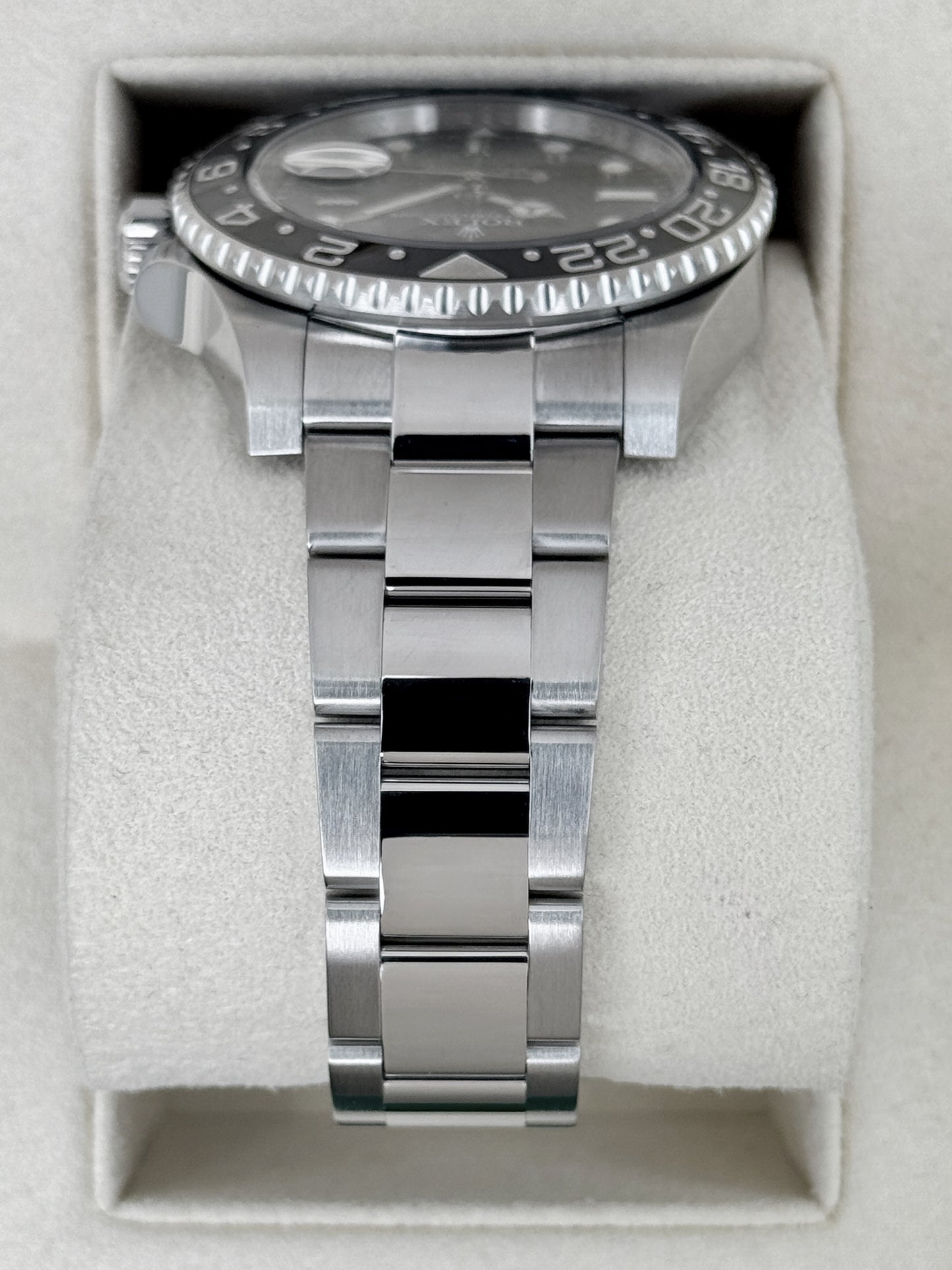 2016 Rolex GMT-Master II 40mm 116710LN Stainless Steel Black Dial