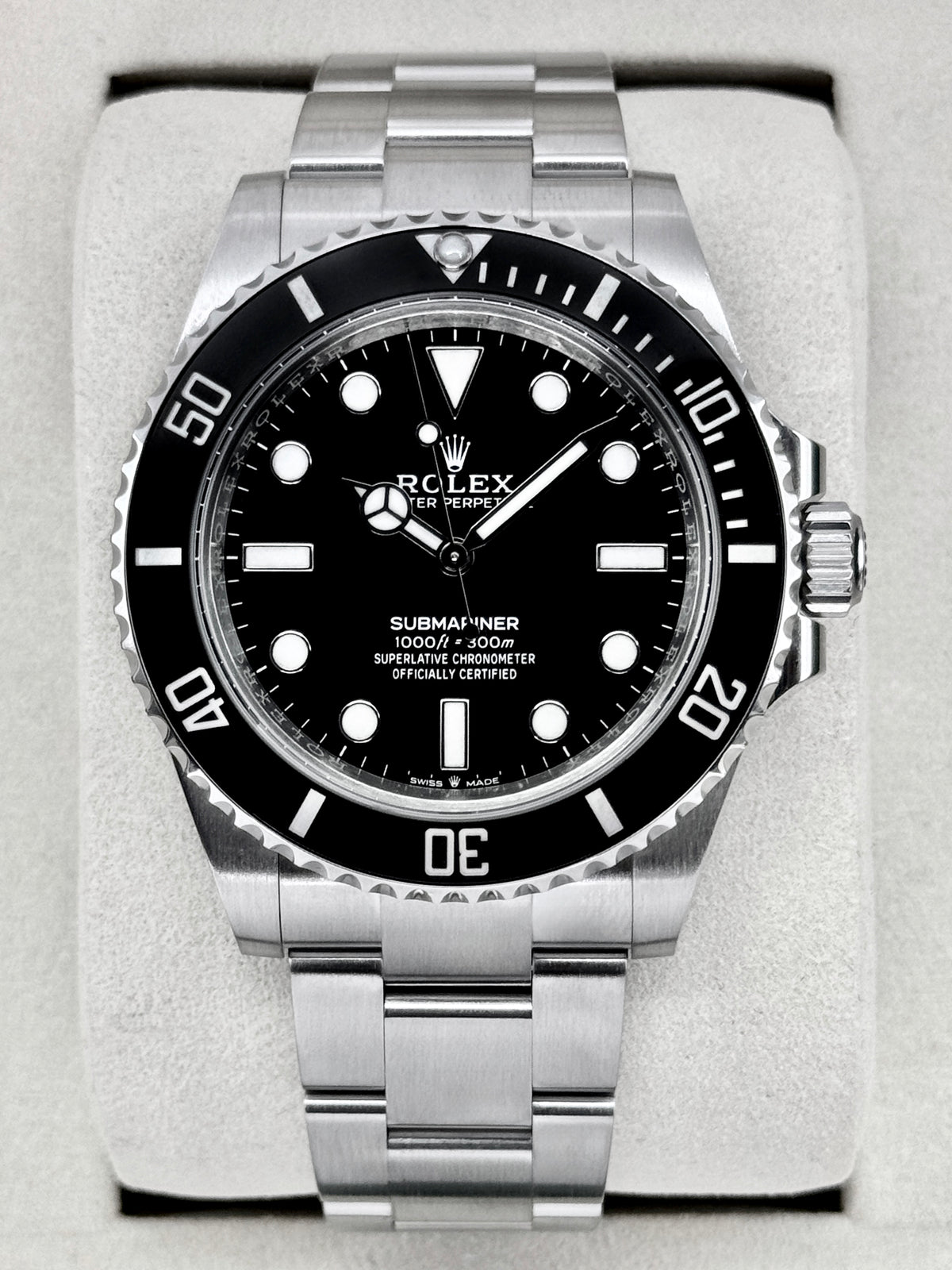 2025 Rolex Submariner 41mm 124060 Stainless Steel Black Dial - MyWatchLLC