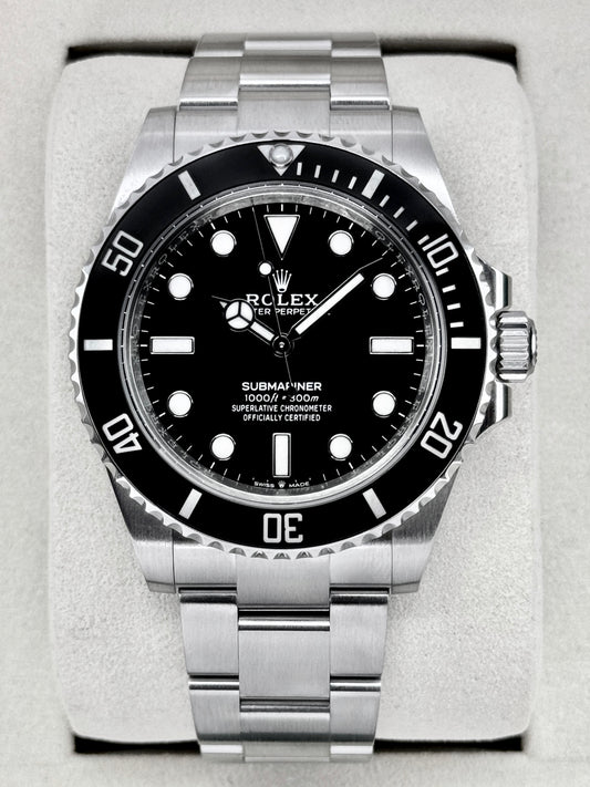 2025 Rolex Submariner 41mm 124060 Stainless Steel Black Dial - MyWatchLLC