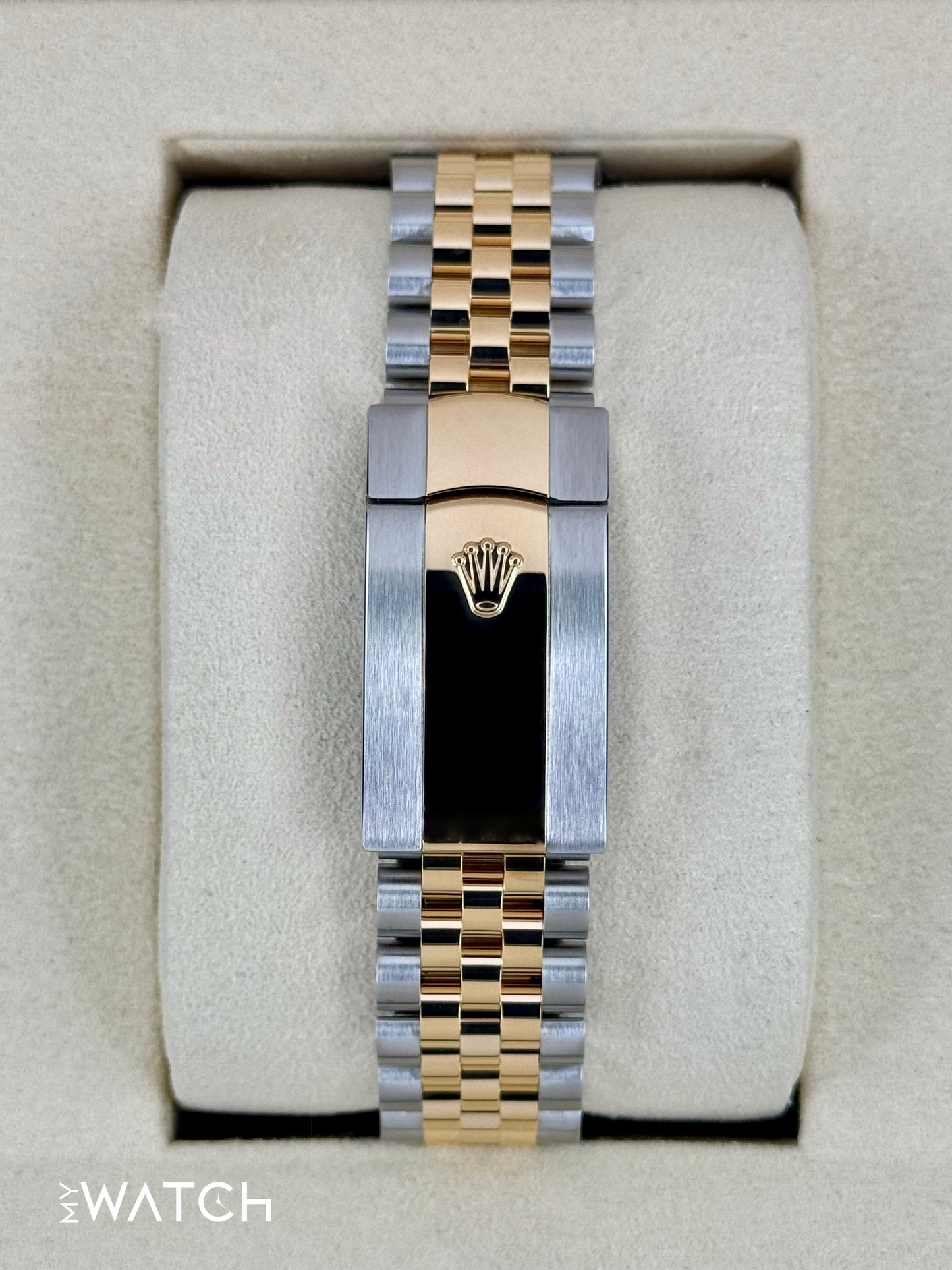 NEW 2025 Rolex Datejust 41mm 126333 Two-Tone Jubilee Black Dial