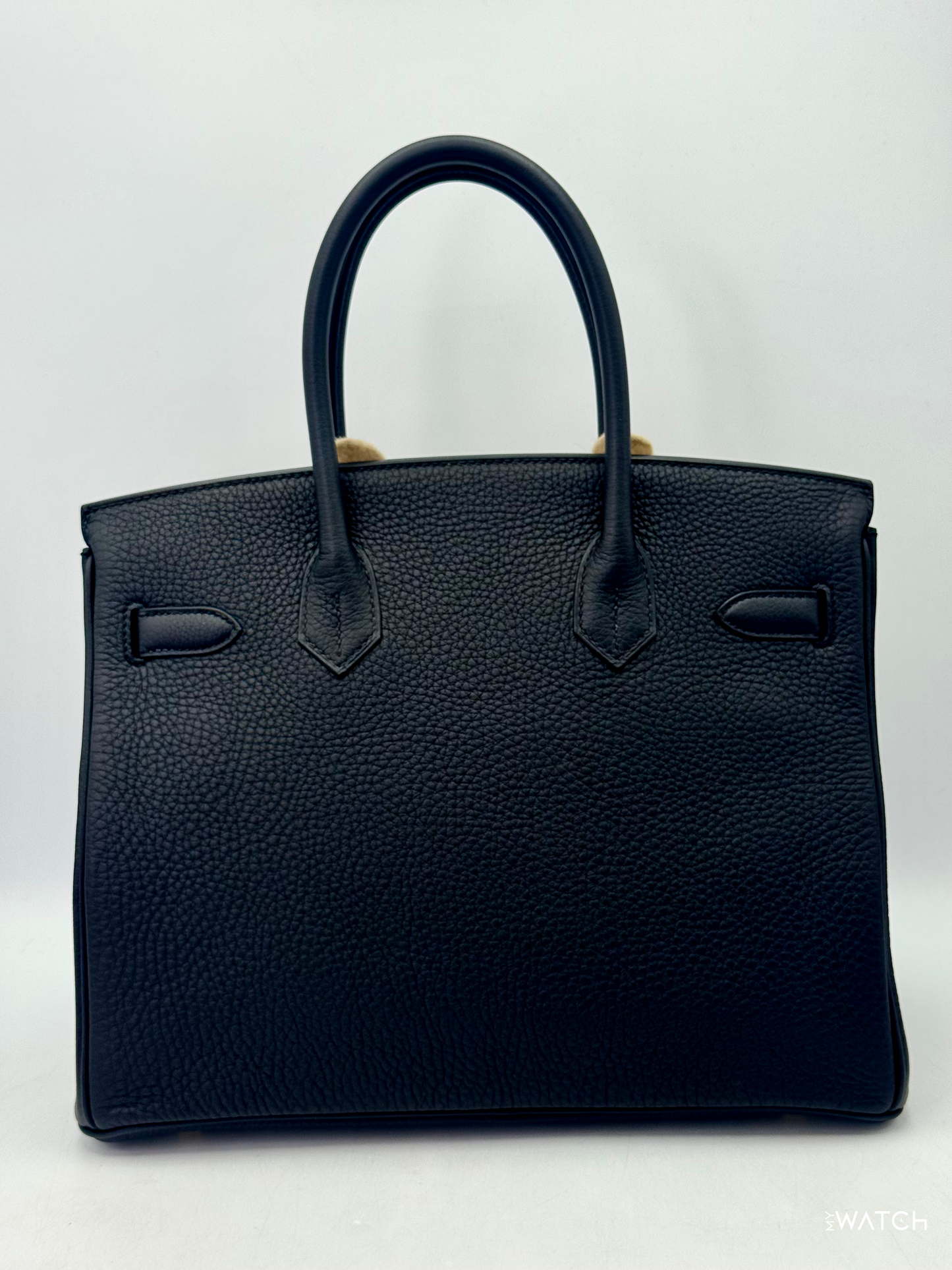 NEW Hermès Birkin 30 Handbag Togo Gold Hardware Noir (Black)