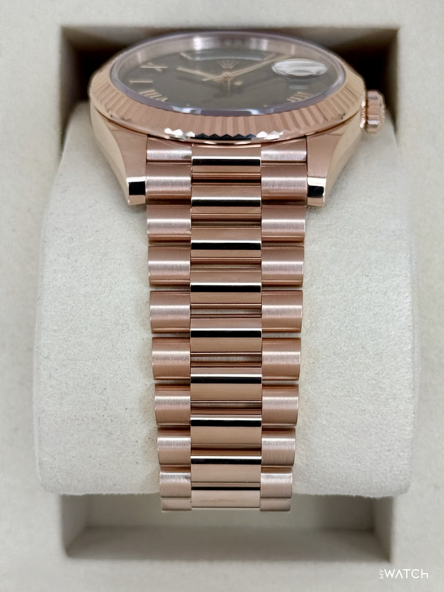 NEW 2026 Rolex Day-Date 40mm 228235 Presidential Slate Ombre Dial - MyWatchLLC