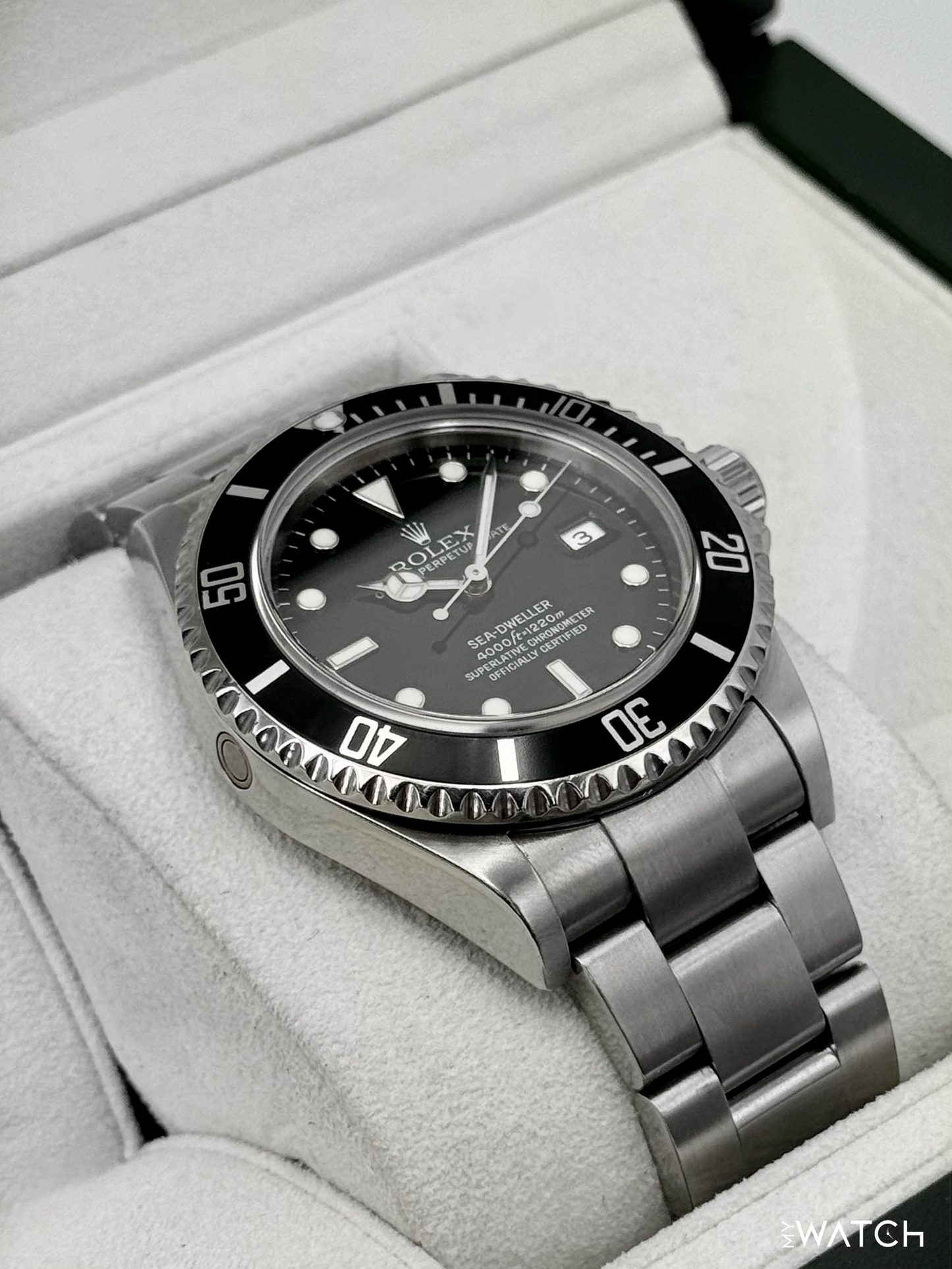 2007 Rolex Sea-Dweller 40mm 16600 Stainless Steel Black Dial "Collectors Set" - MyWatchLLC