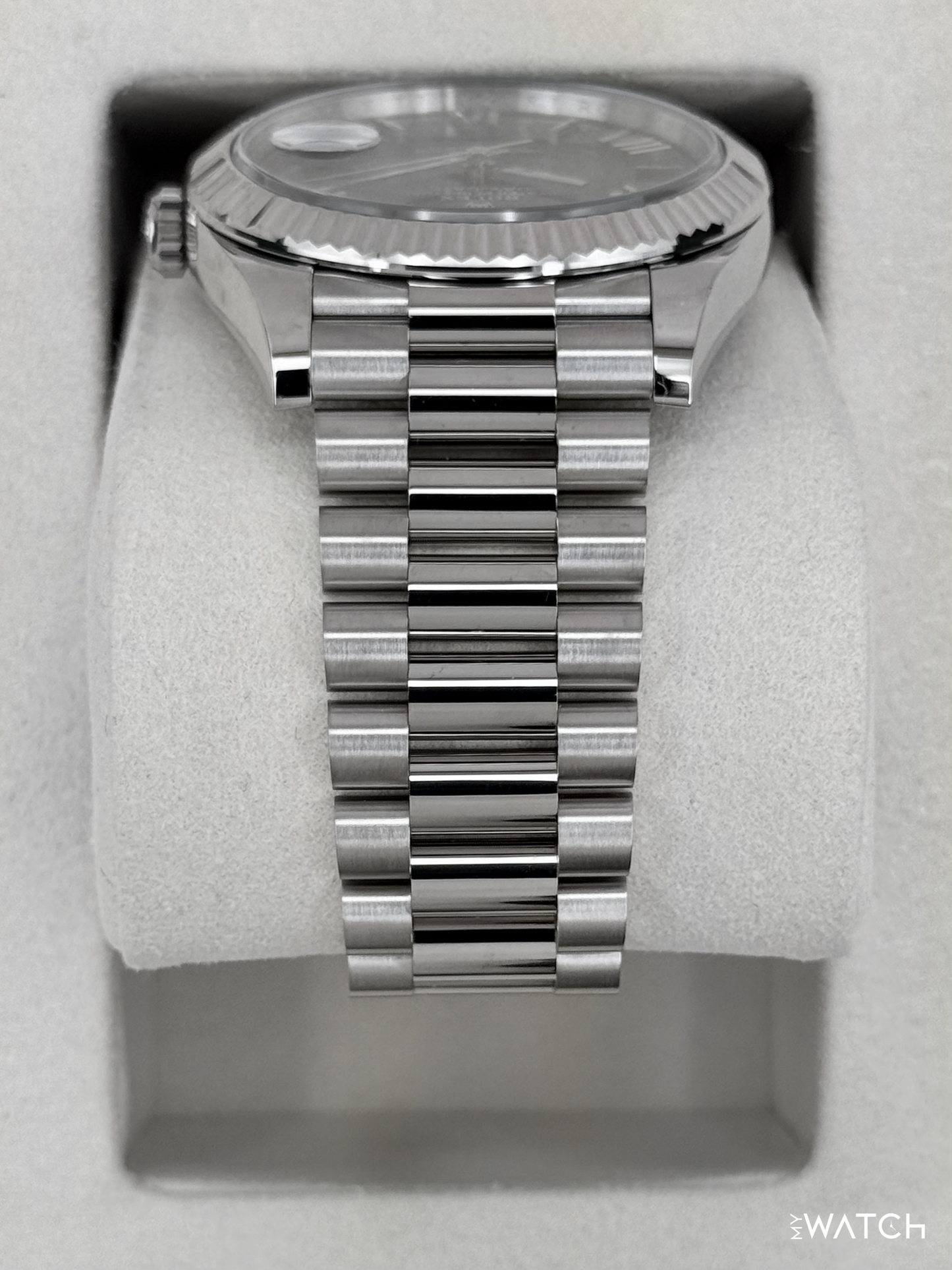 2025 Rolex Day-Date 40mm 228239 Presidential Blue Ombre Dial