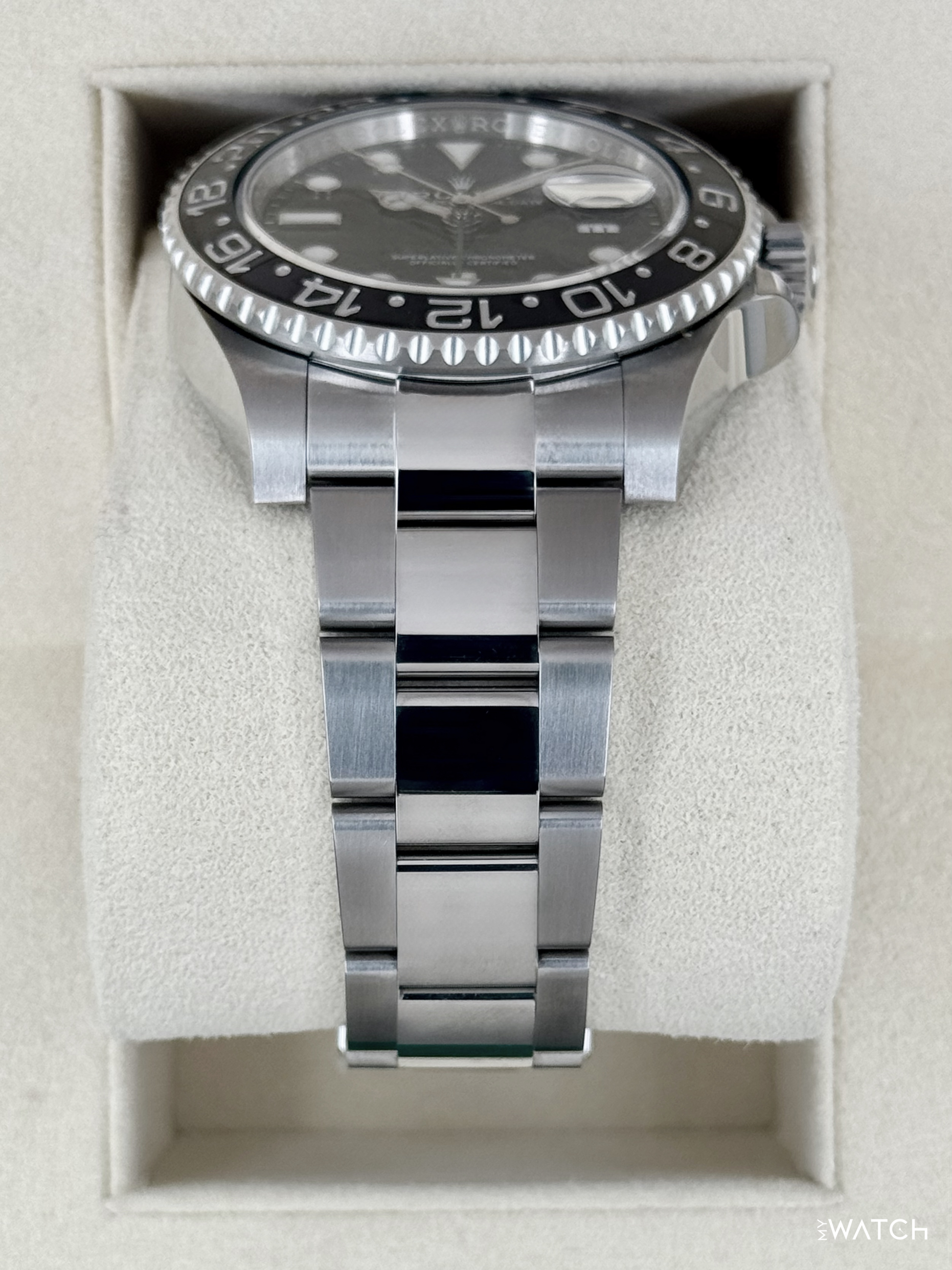 2018 Rolex GMT-Master II 40mm 116710LN Stainless Steel Black Dial - MyWatchLLC