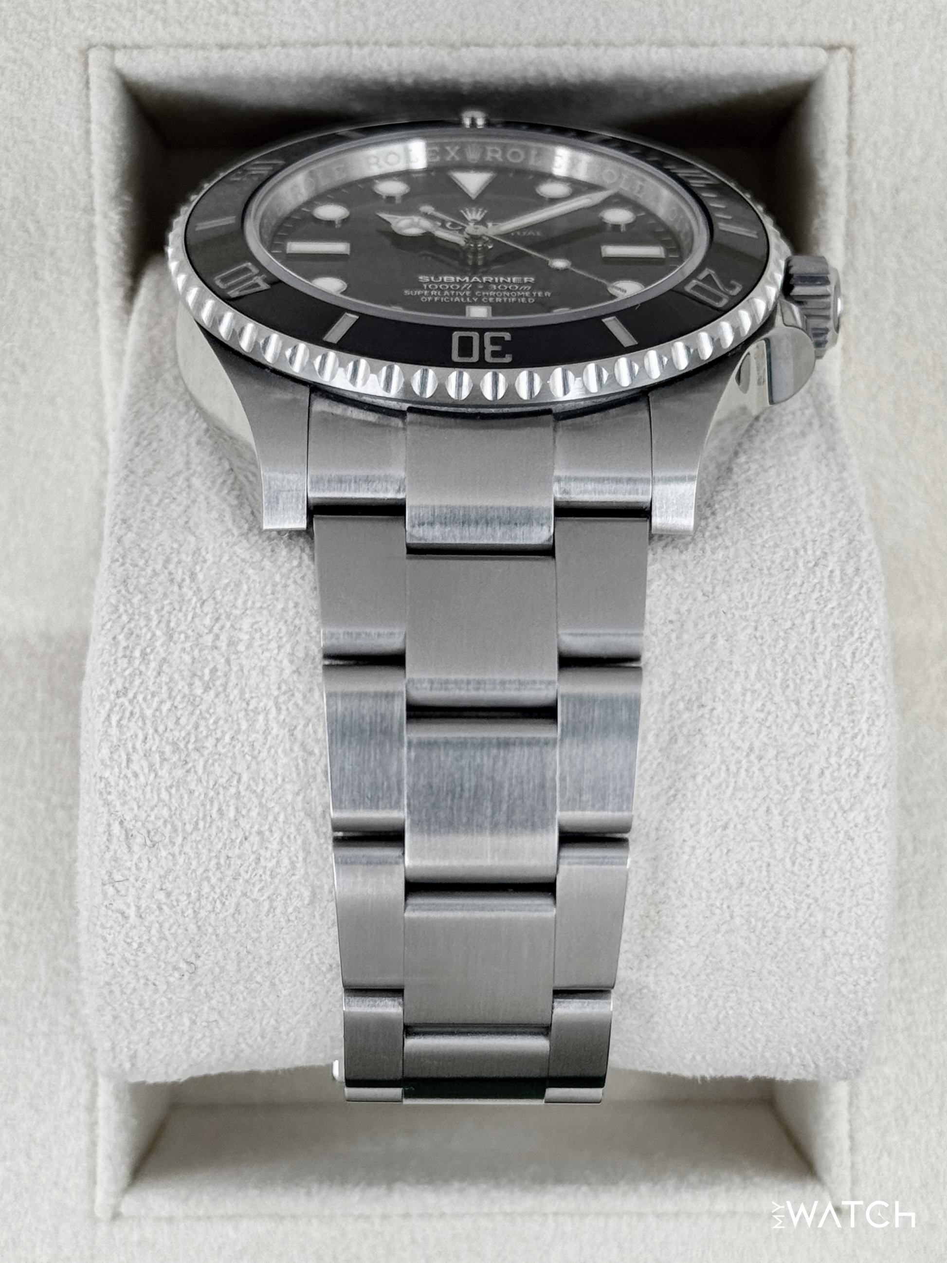 2024 Rolex Submariner 41mm 124060 Stainless Steel Black Dial - MyWatchLLC