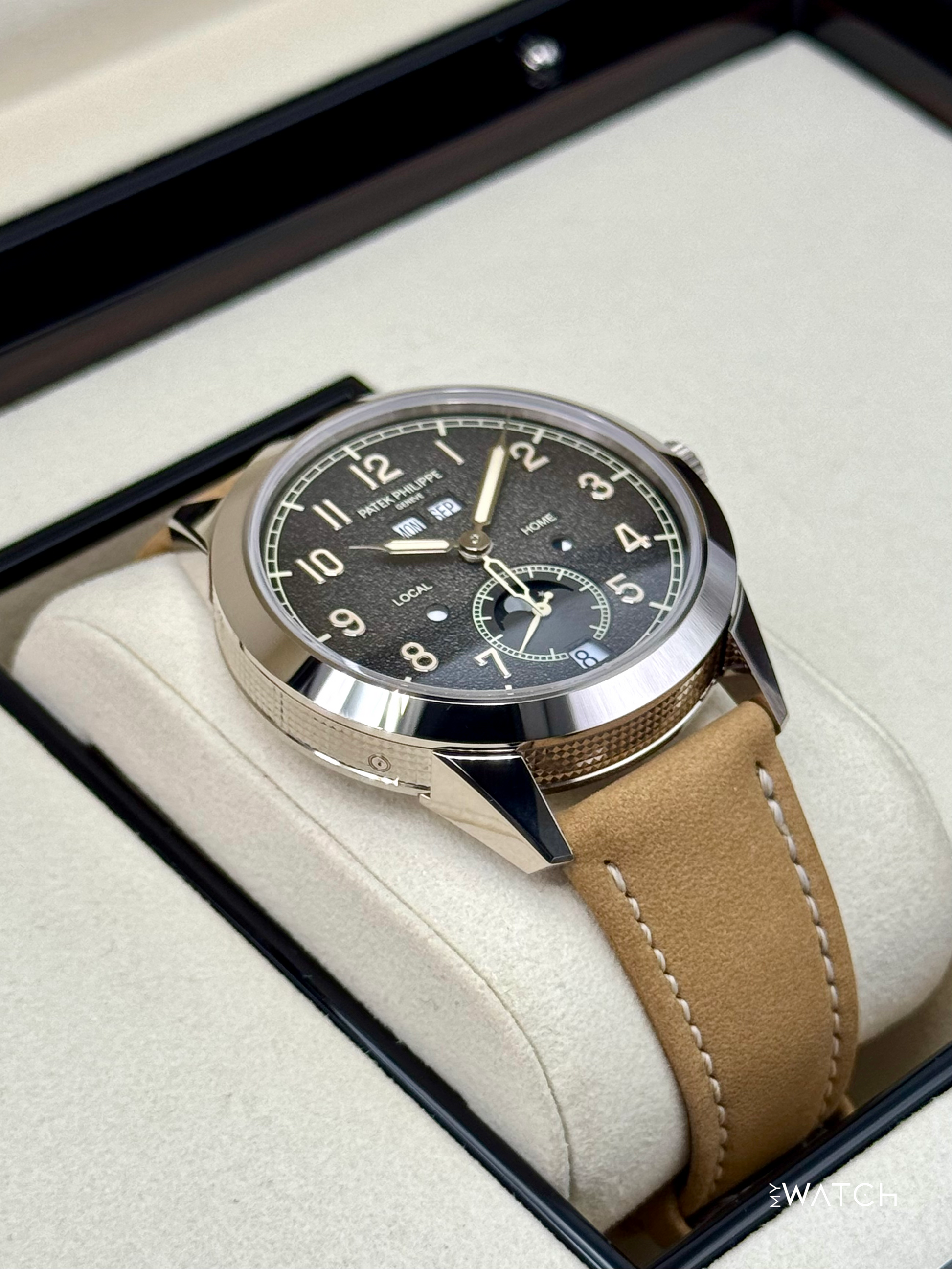 NEW 2025 Patek Philippe 42mm 5326G Annual Calendar Travel Time Compliations - MyWatchLLC