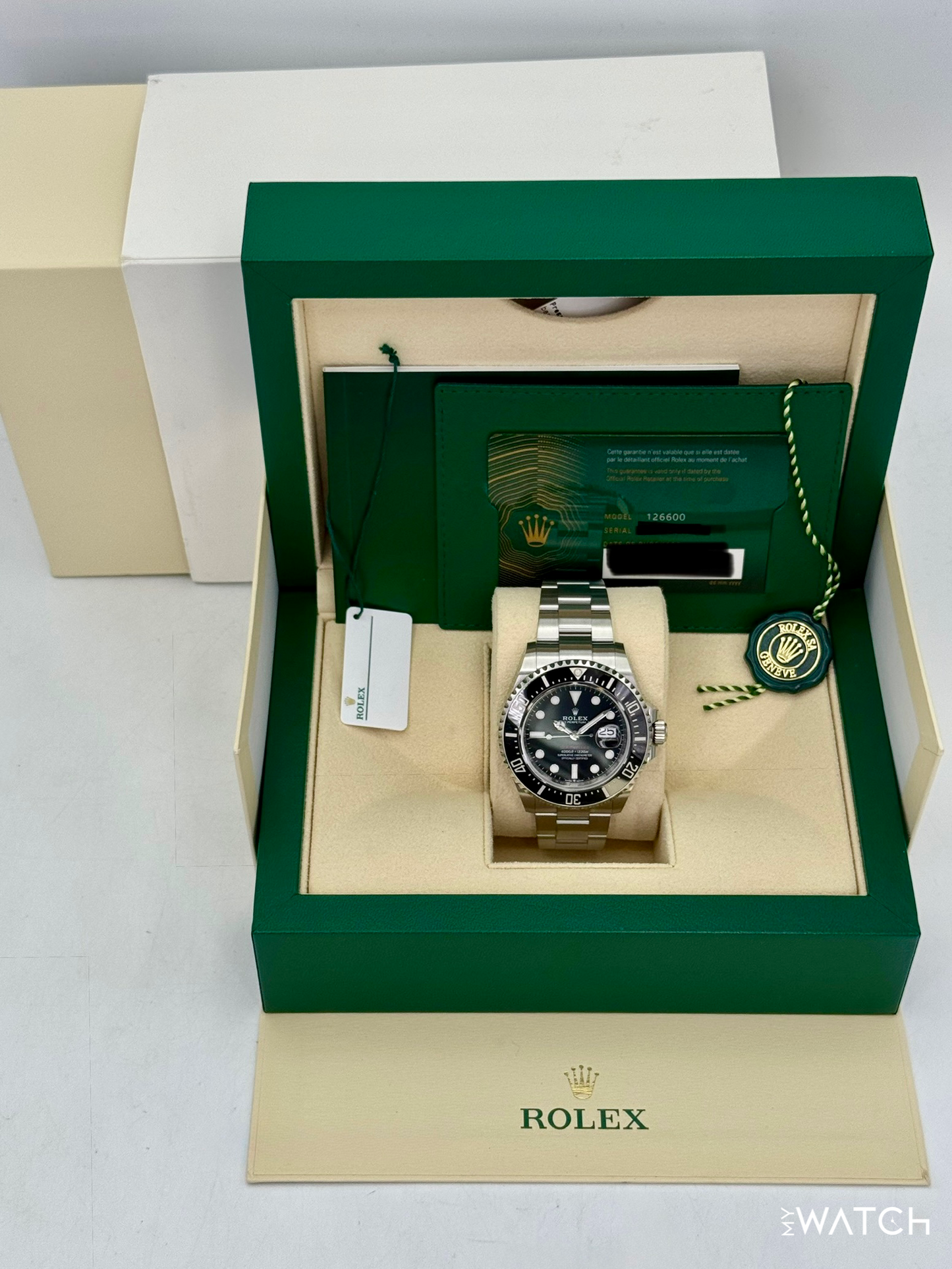 2024 Rolex Sea-Dweller 43mm 126600 Black Dial