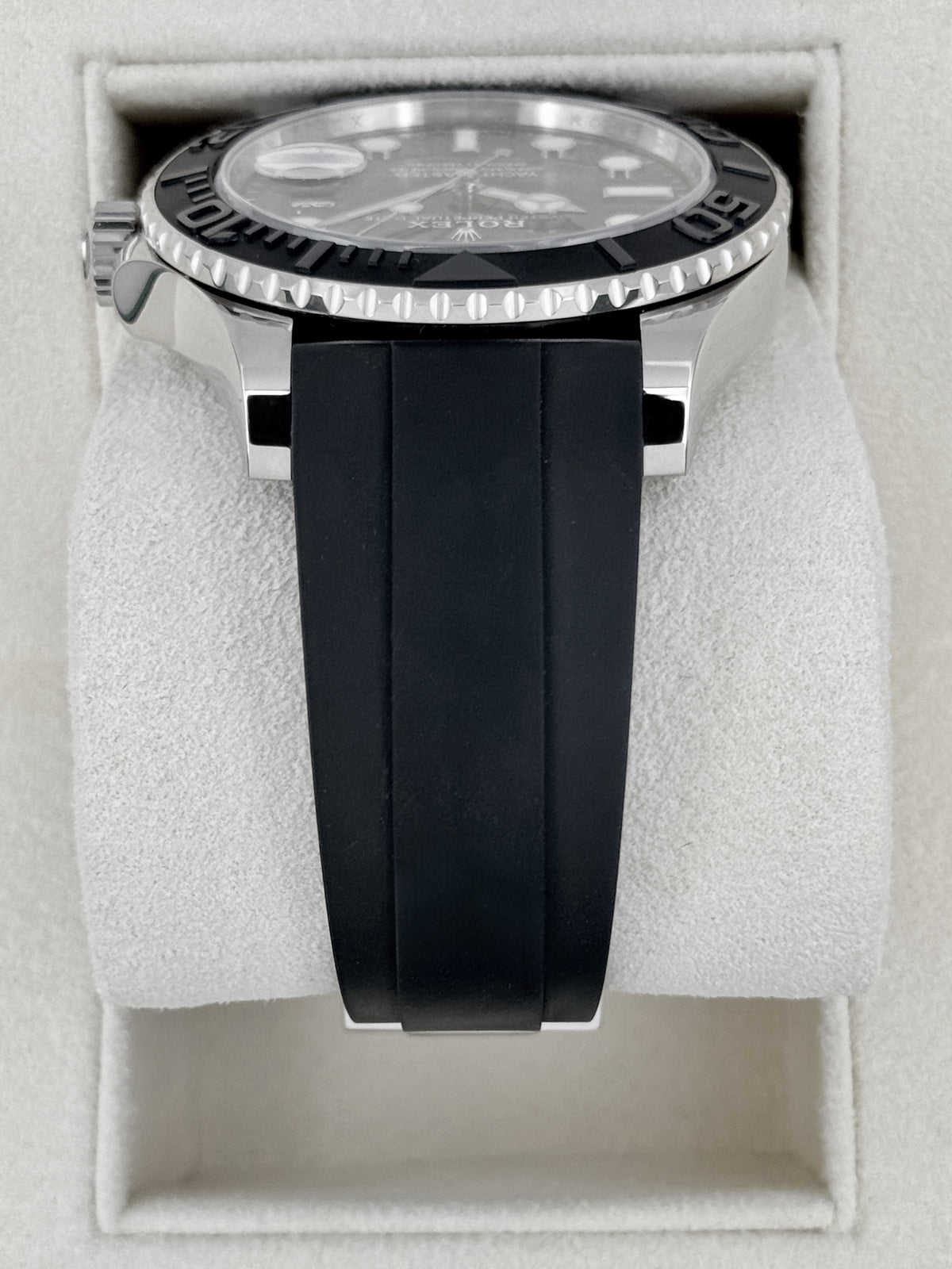 2021 Rolex Yacht-Master 42mm 226659 White Gold Oysterflex Black Dial