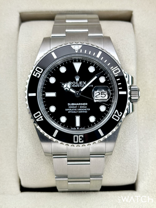 NEW 2025 Rolex Submariner 41mm 126610LN Stainless Steel Black Dial (STICKERED)