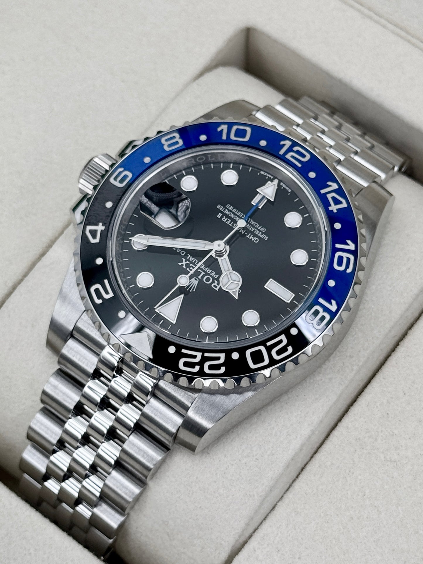 2026 Rolex GMT-Master II "Batgirl" 40mm 126710BLNR Jubilee