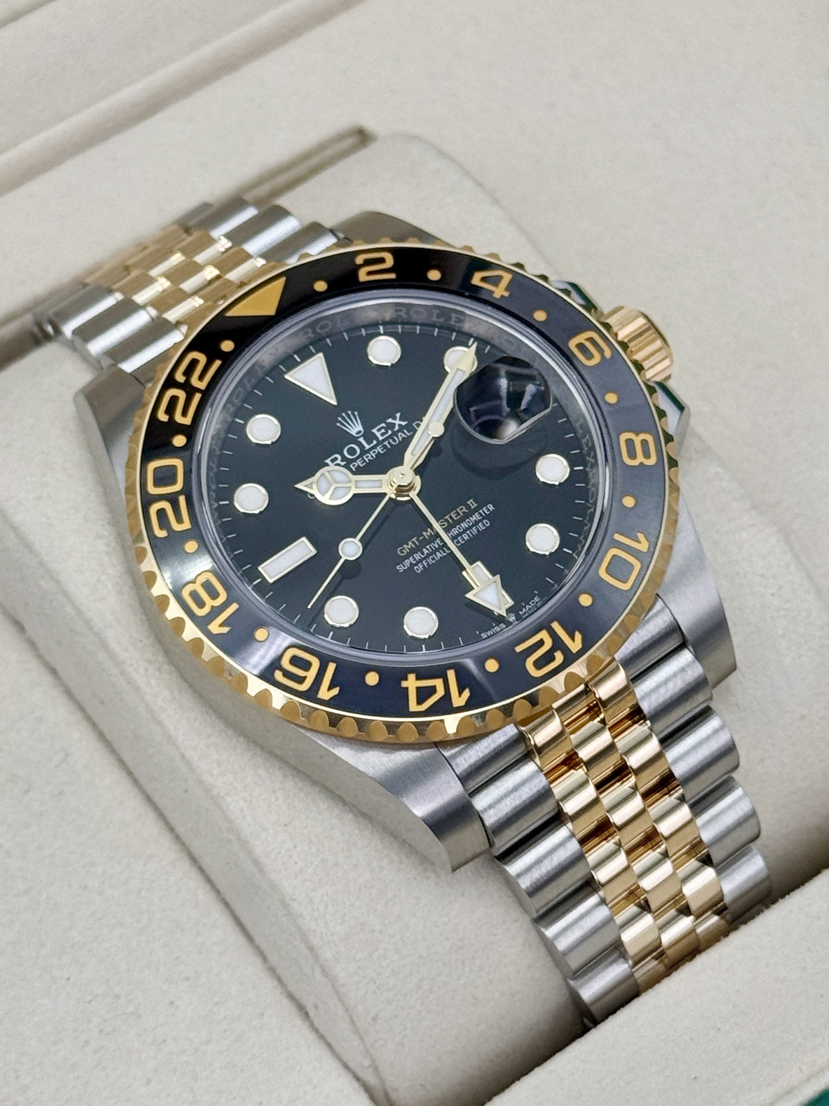 2025 Rolex GMT-Master II Zombie 40mm 126713GRNR Two-Tone Jubilee