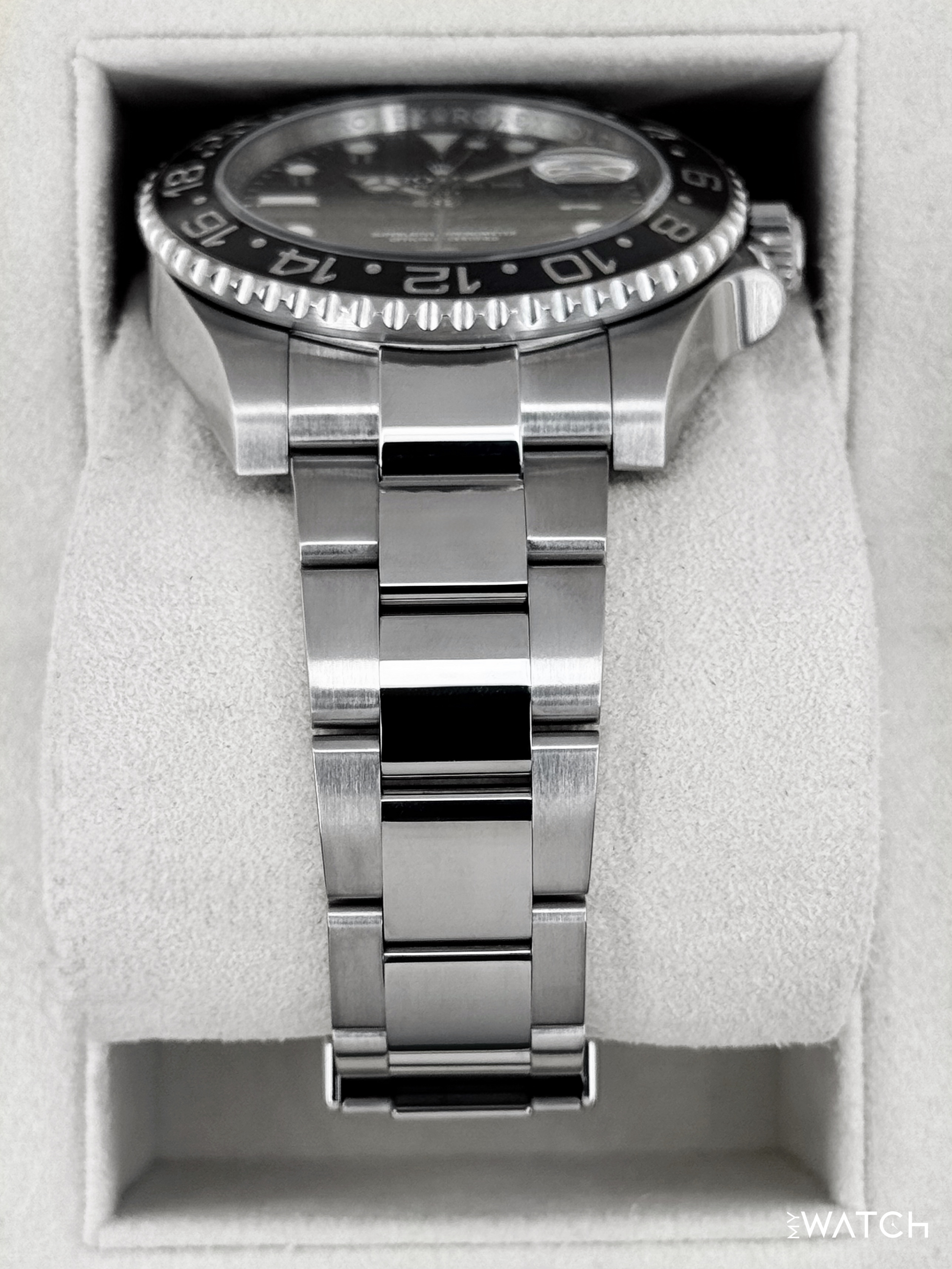 2014 Rolex GMT-Master II 40mm 116710LN Stainless Steel Black Dial - MyWatchLLC