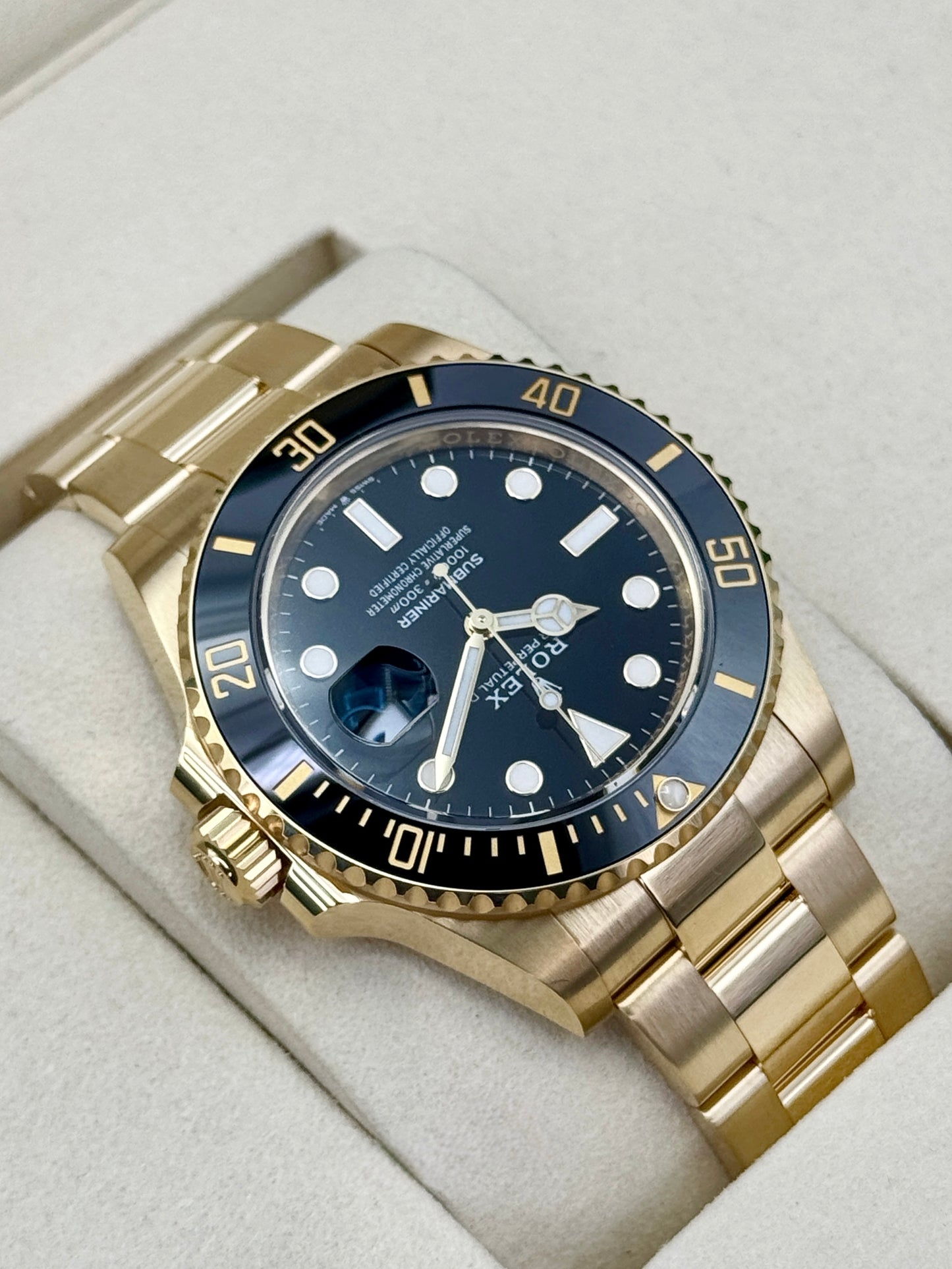 2026 Rolex Submariner 41mm 126618LN Yellow Gold Black Dial