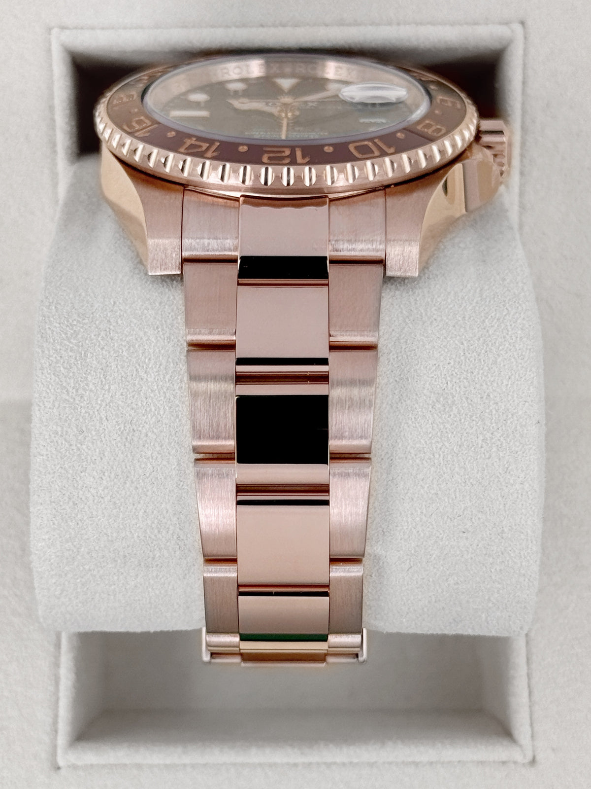 2019 Rolex GMT-Master II Rootbeer 40mm 126715CHNR Rose Gold (CPO) - MyWatchLLC