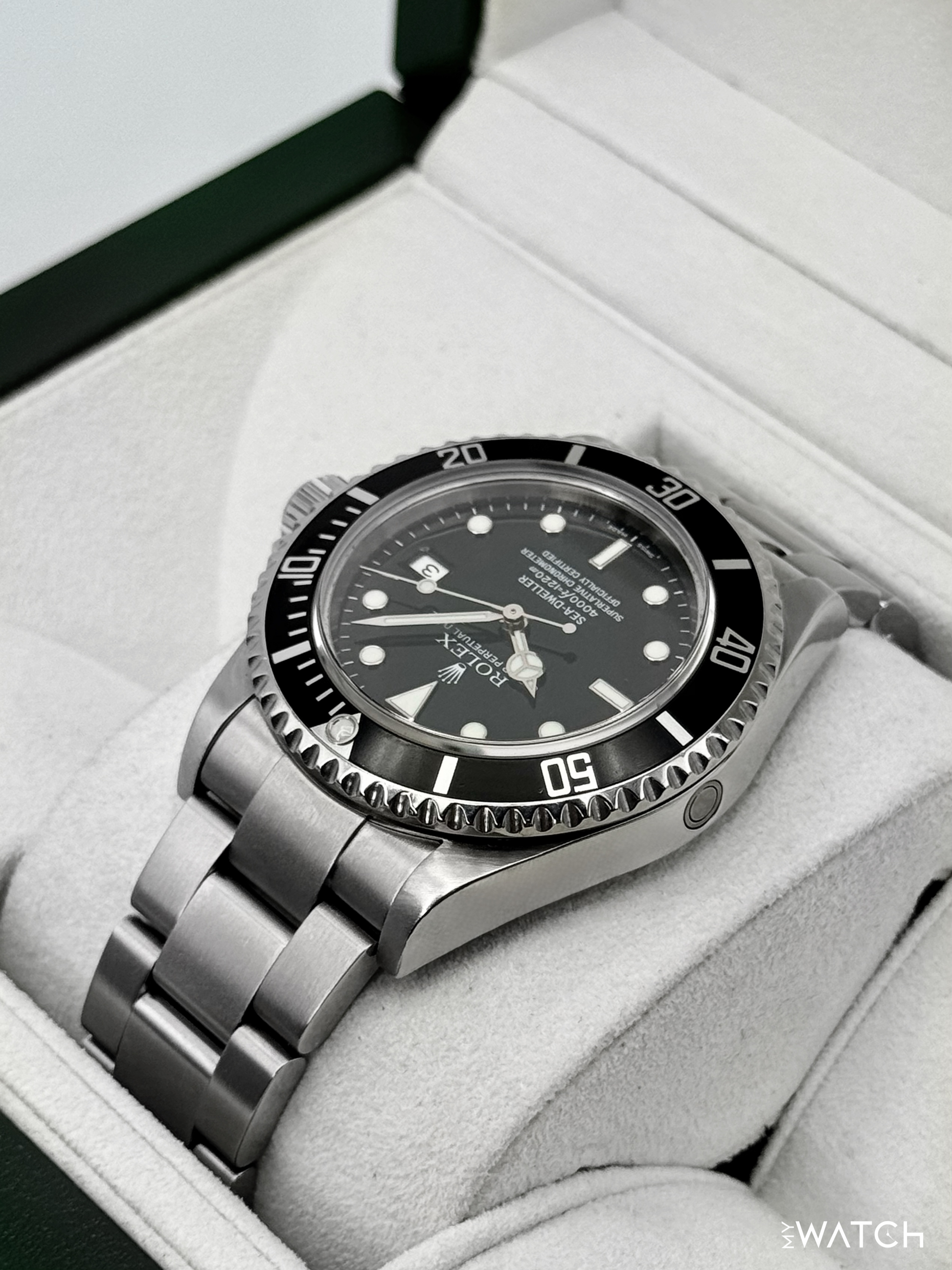 2007 Rolex Sea-Dweller 40mm 16600 Stainless Steel Black Dial "Collectors Set" - MyWatchLLC