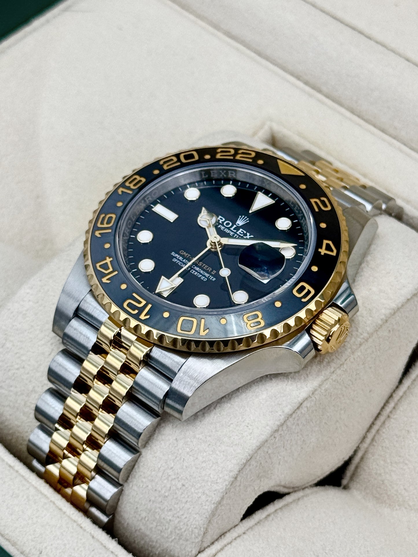 2024 Rolex GMT-Master II 40mm 126713GRNR Two-Tone Jubilee
