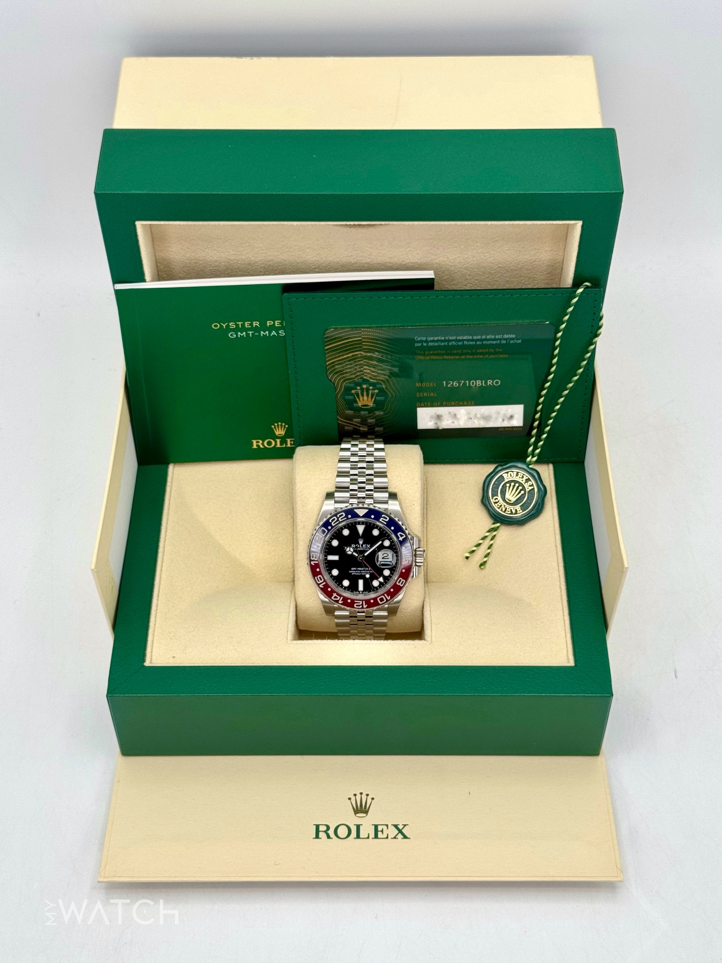 2024 Rolex GMT-Master II "Pepsi" 40mm 126710BLRO Jubilee