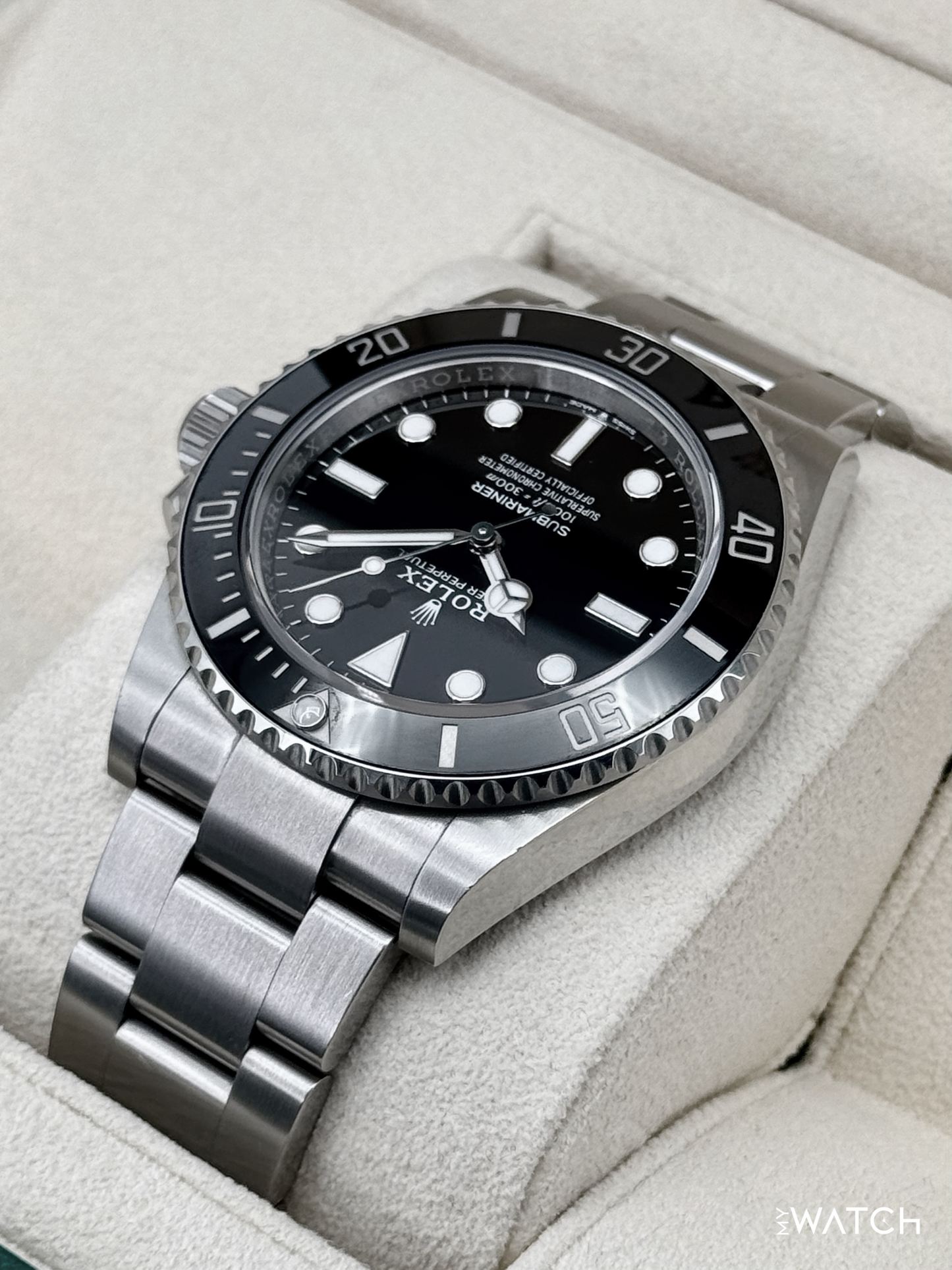 2024 Rolex Submariner 41mm 124060 Stainless Steel Black Dial - MyWatchLLC